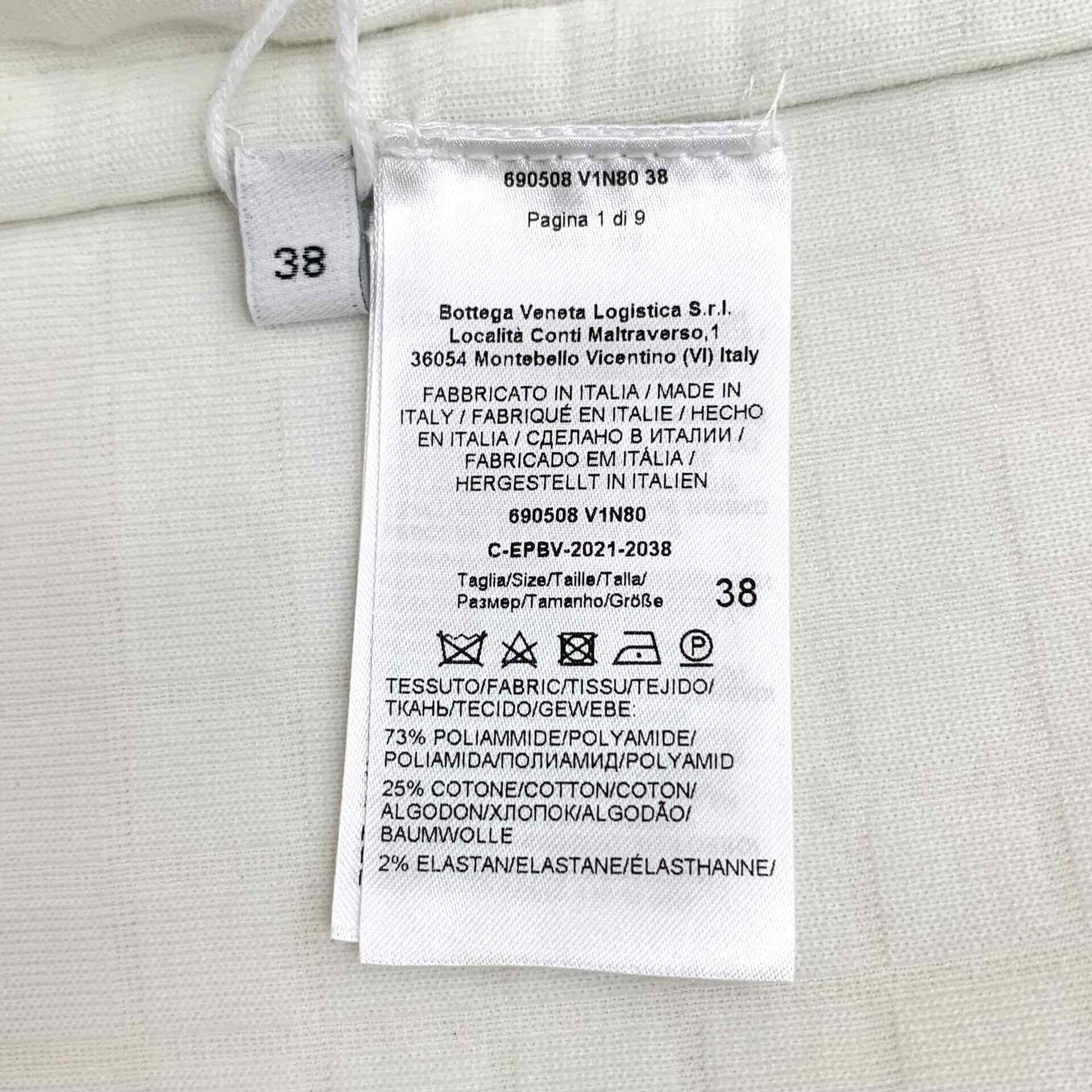 Bottega Veneta Bottega Veneta White Jacket M Women Size M / US 6-8 / IT 42-44 - 6 Thumbnail