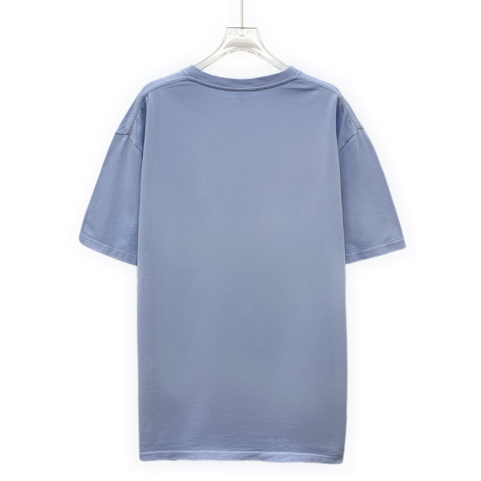 Loewe Loewe Retro Embroidered Blue T-Shirt L Women Size L / US 10 / IT 46 - 2 Thumbnail