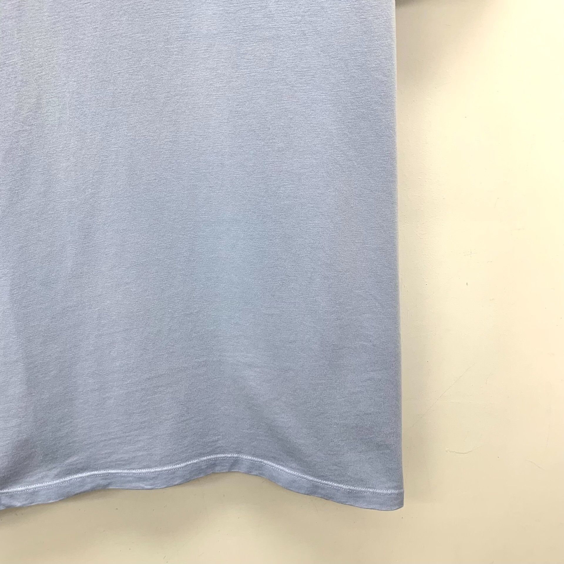 Loewe Loewe Retro Embroidered Blue T-Shirt L Women Size L / US 10 / IT 46 - 4 Thumbnail