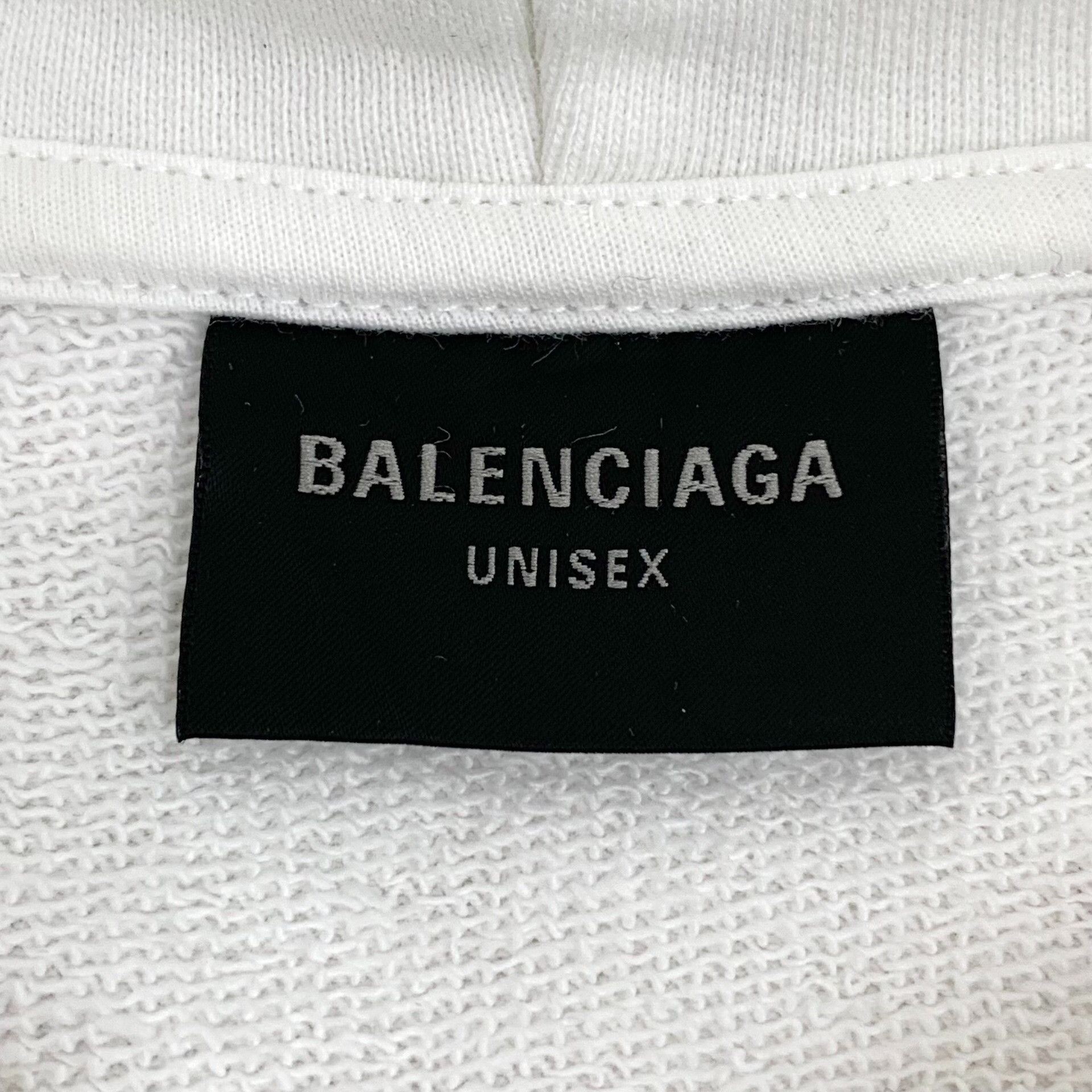 Balenciaga Balenciaga White Hoodie M Men Size US M / EU 48-50 / 2 - 5 Thumbnail
