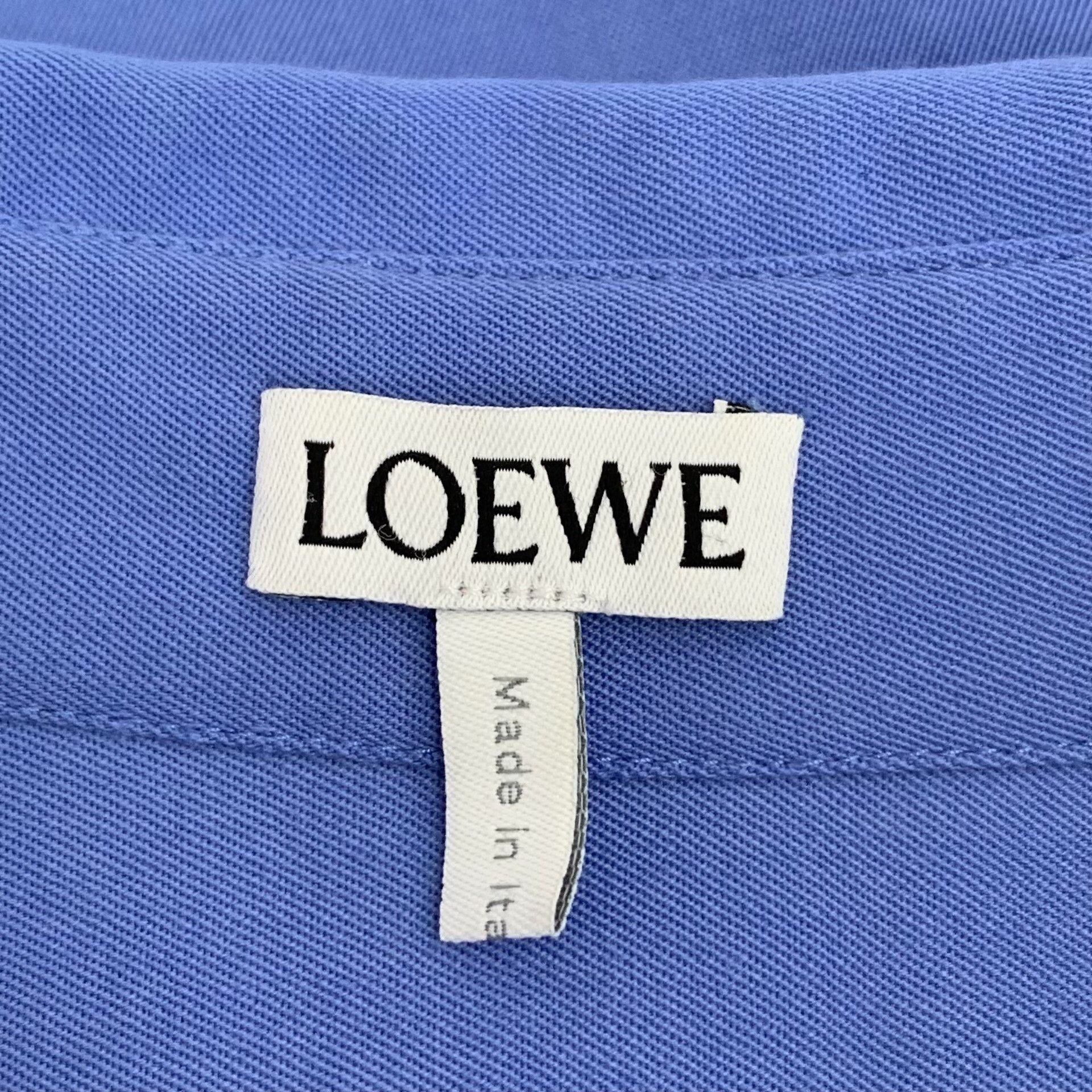 Loewe Loewe Wool Blue Shirt M Men Size US M / EU 48-50 / 2 - 5 Thumbnail