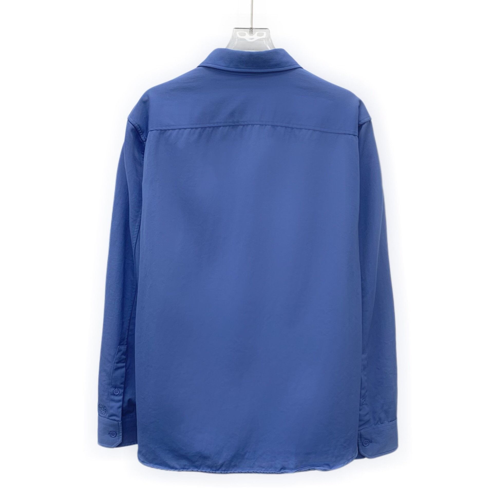 Loewe Loewe Wool Blue Shirt M Men Size US M / EU 48-50 / 2 - 2 Thumbnail
