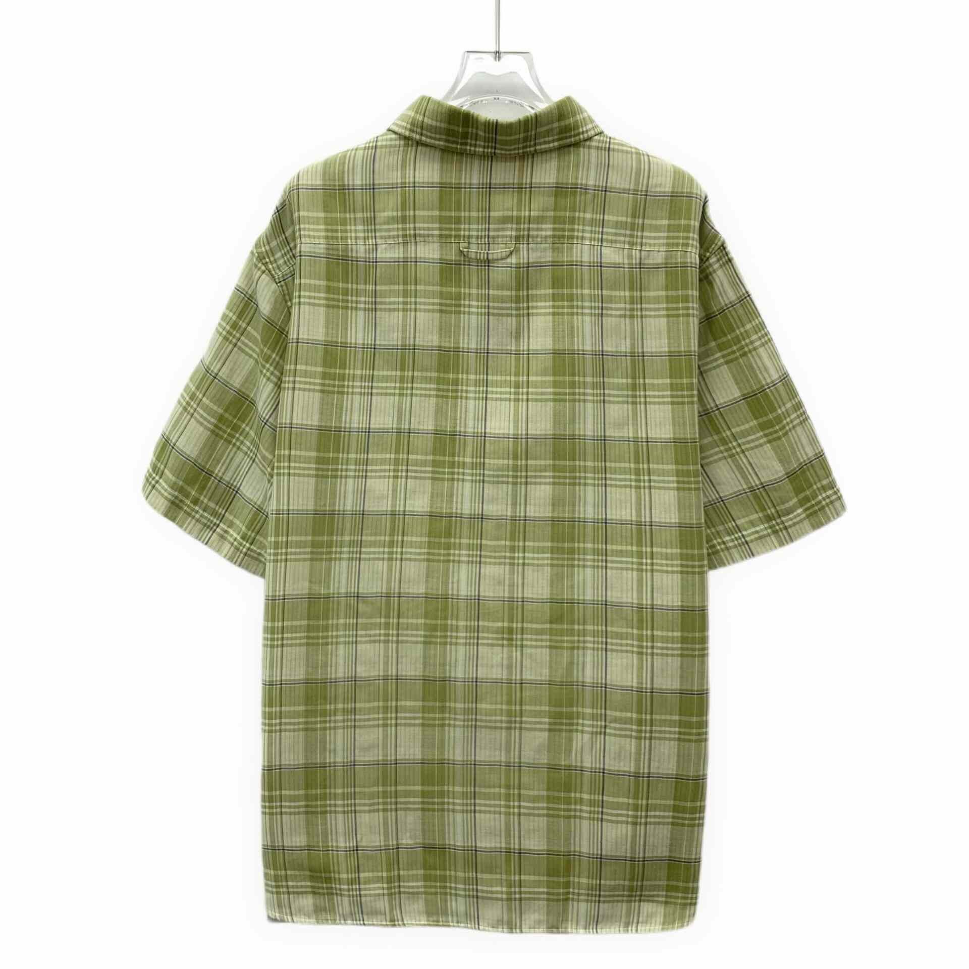 Loewe Loewe Retro Plaid Green Shirt L Men Size US L / EU 52-54 / 3 - 2 Thumbnail