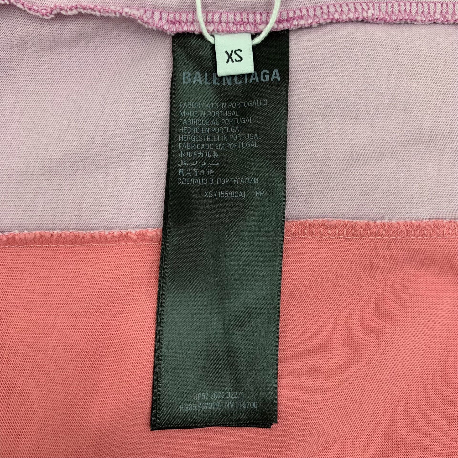 Balenciaga Balenciaga Retro Multi T-Shirt XS Women Size XS / US 0-2 / IT 36-38 - 6 Thumbnail