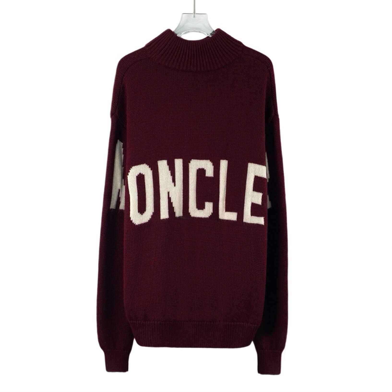 Moncler Moncler Red Sweater L Men Size US L / EU 52-54 / 3 - 2 Thumbnail