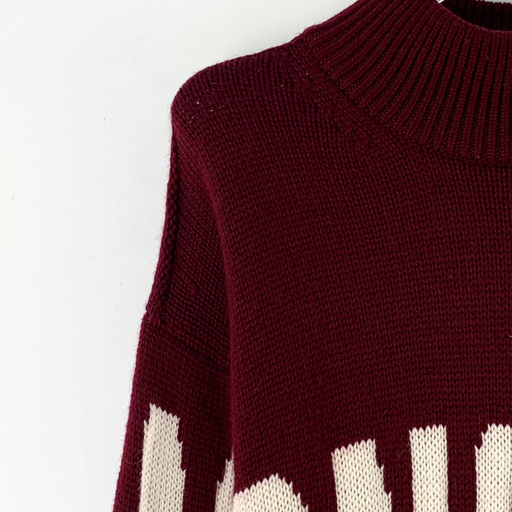 Moncler Moncler Red Sweater L Men Size US L / EU 52-54 / 3 - 3 Thumbnail