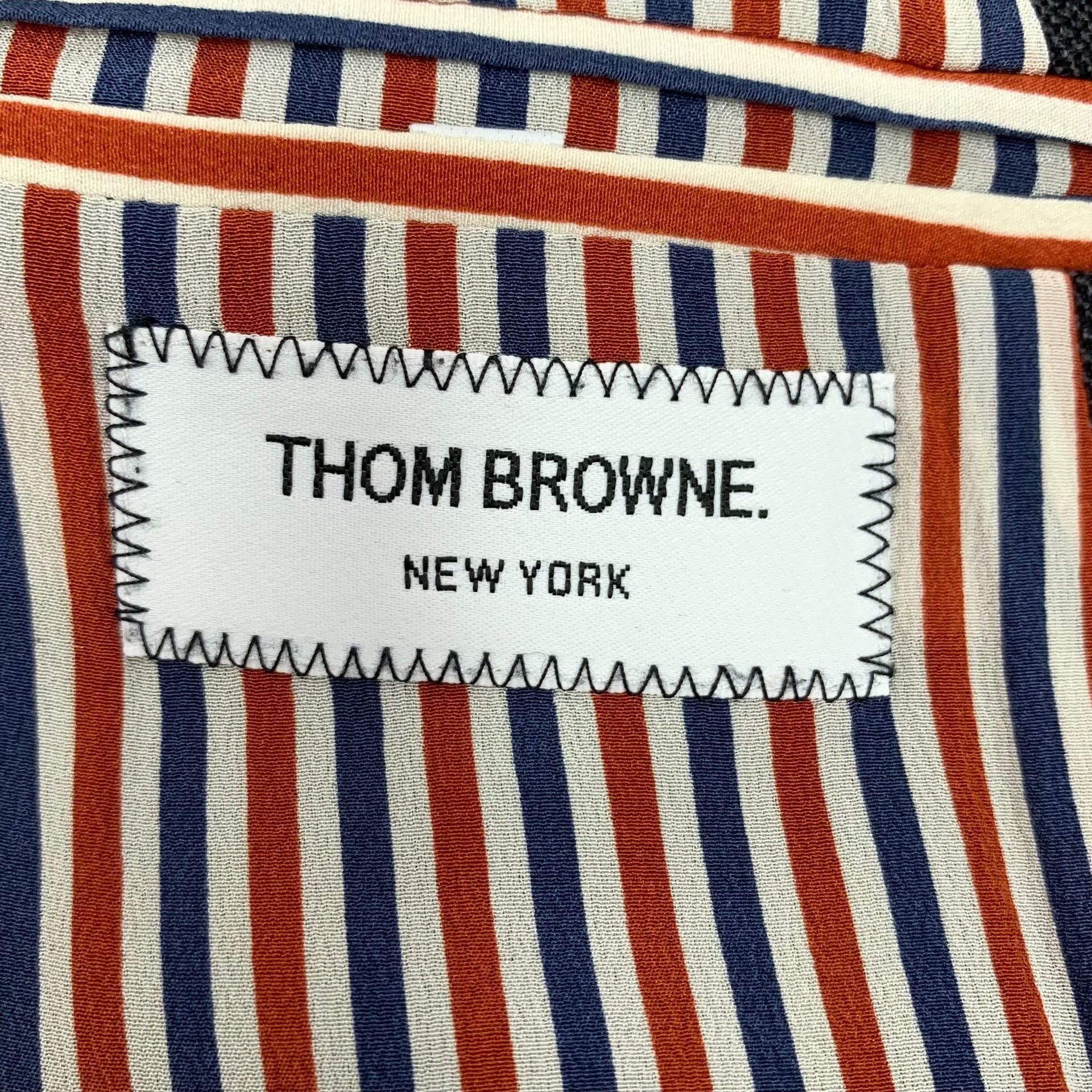 Thom Browne Thom Browne Wool Brown Light Jacket S Men Size US S / EU 44-46 / 1 - 7 Thumbnail