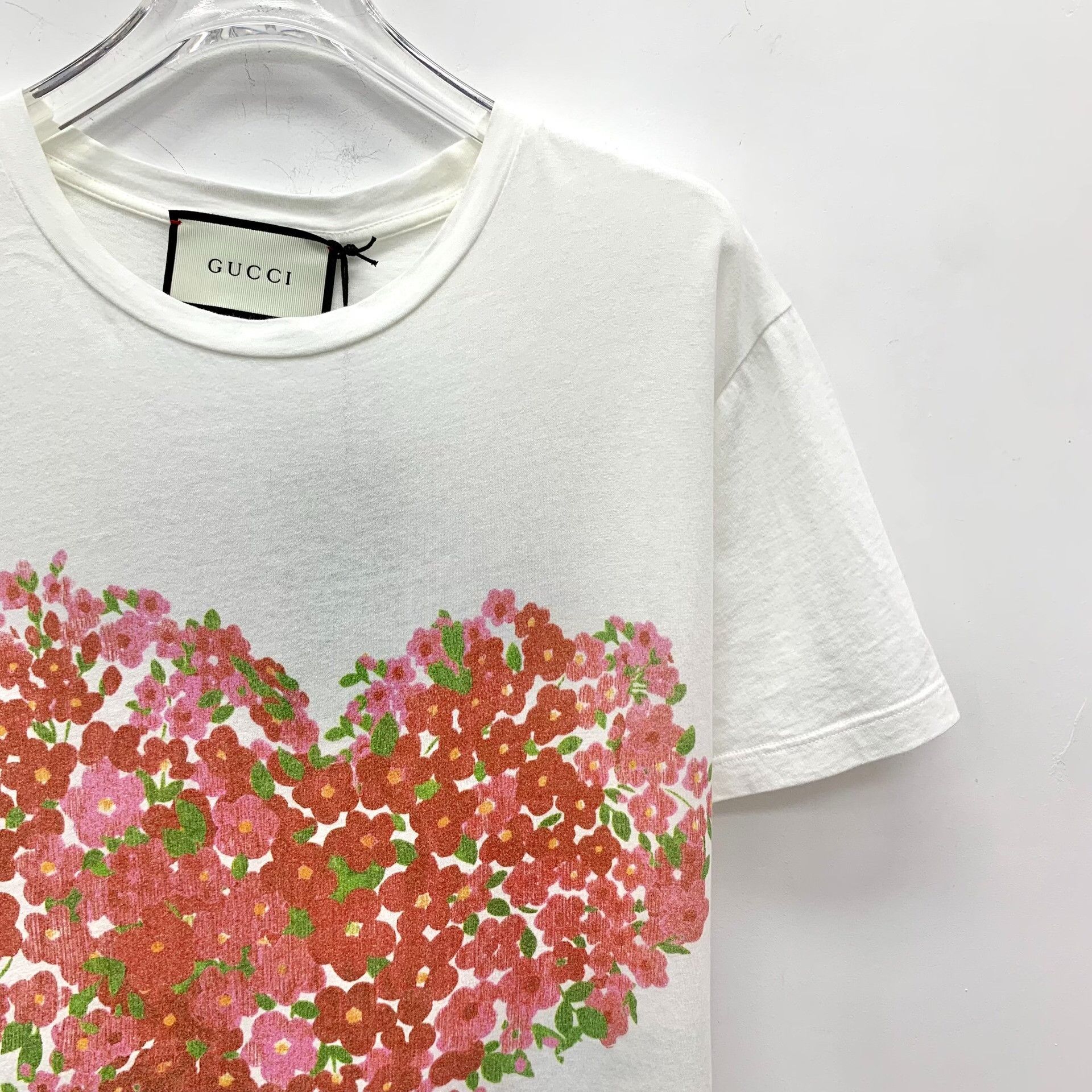 Gucci Gucci Cotton Printed White T-Shirt M Women Size M / US 6-8 / IT 42-44 - 3 Thumbnail