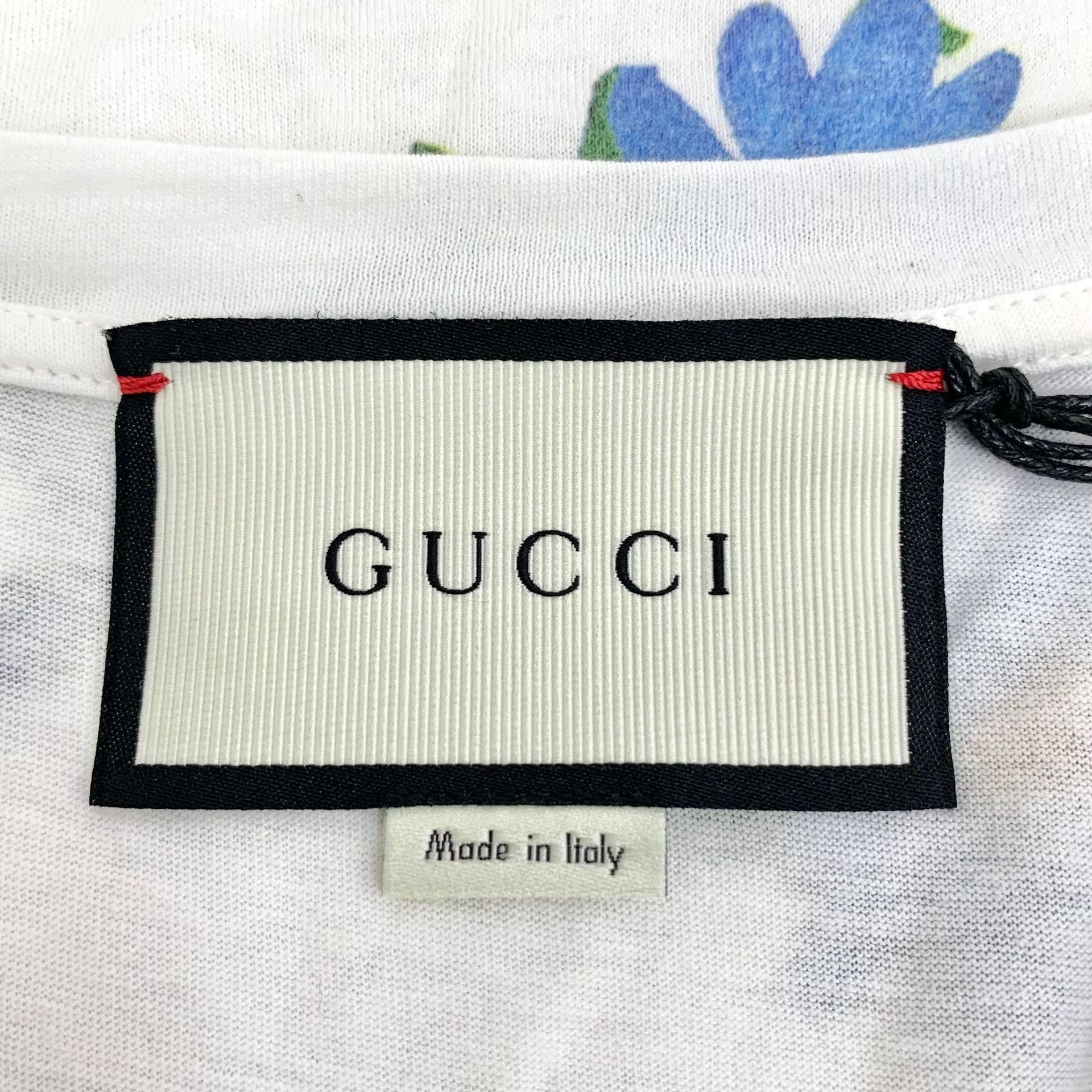 Gucci Gucci Cotton Printed White T-Shirt M Women Size M / US 6-8 / IT 42-44 - 5 Thumbnail