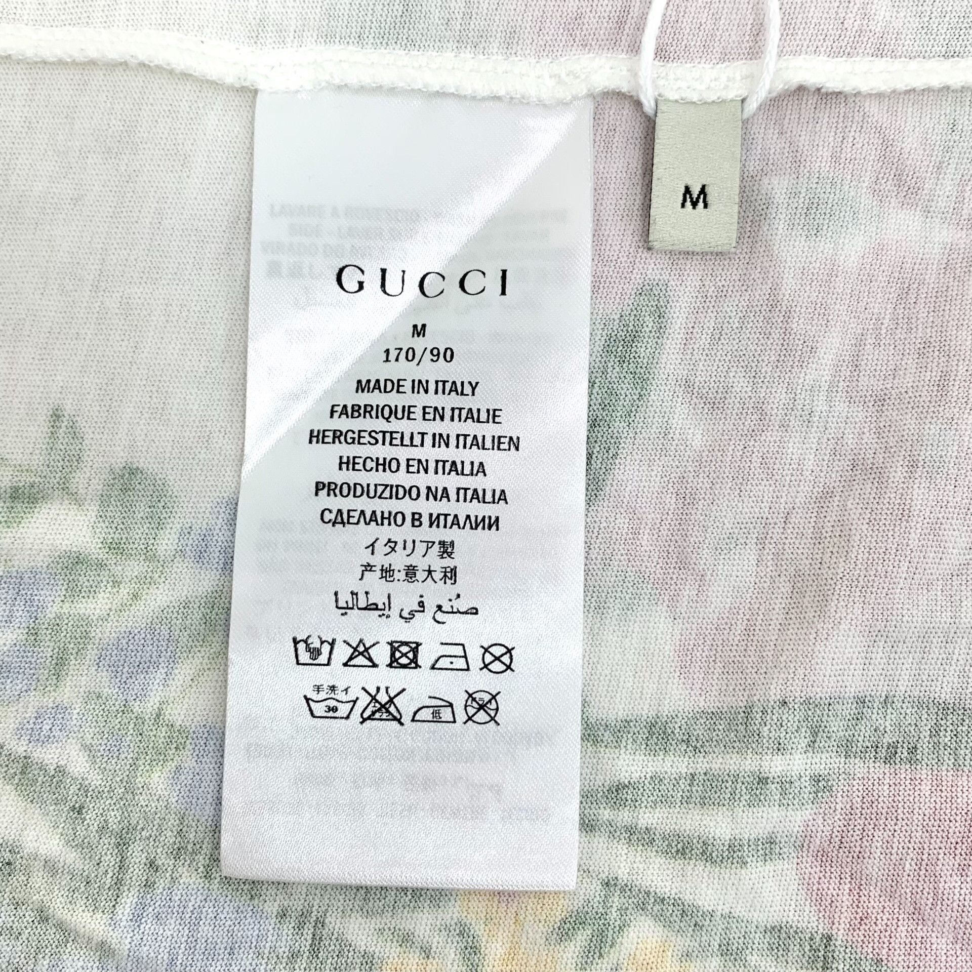 Gucci Gucci Cotton Printed White T-Shirt M Women Size M / US 6-8 / IT 42-44 - 7 Thumbnail