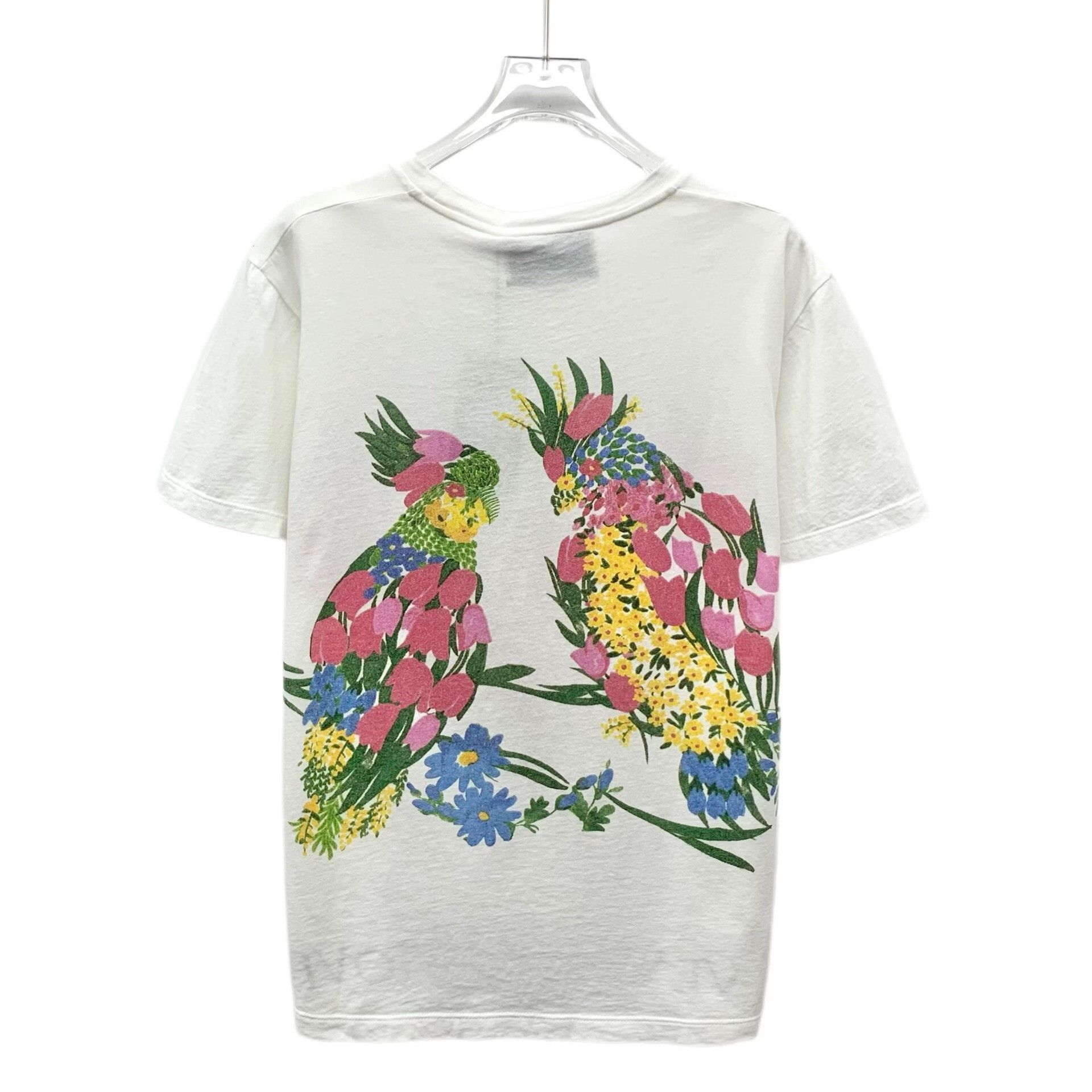 Gucci Gucci Cotton Printed White T-Shirt M Women Size M / US 6-8 / IT 42-44 - 2 Thumbnail