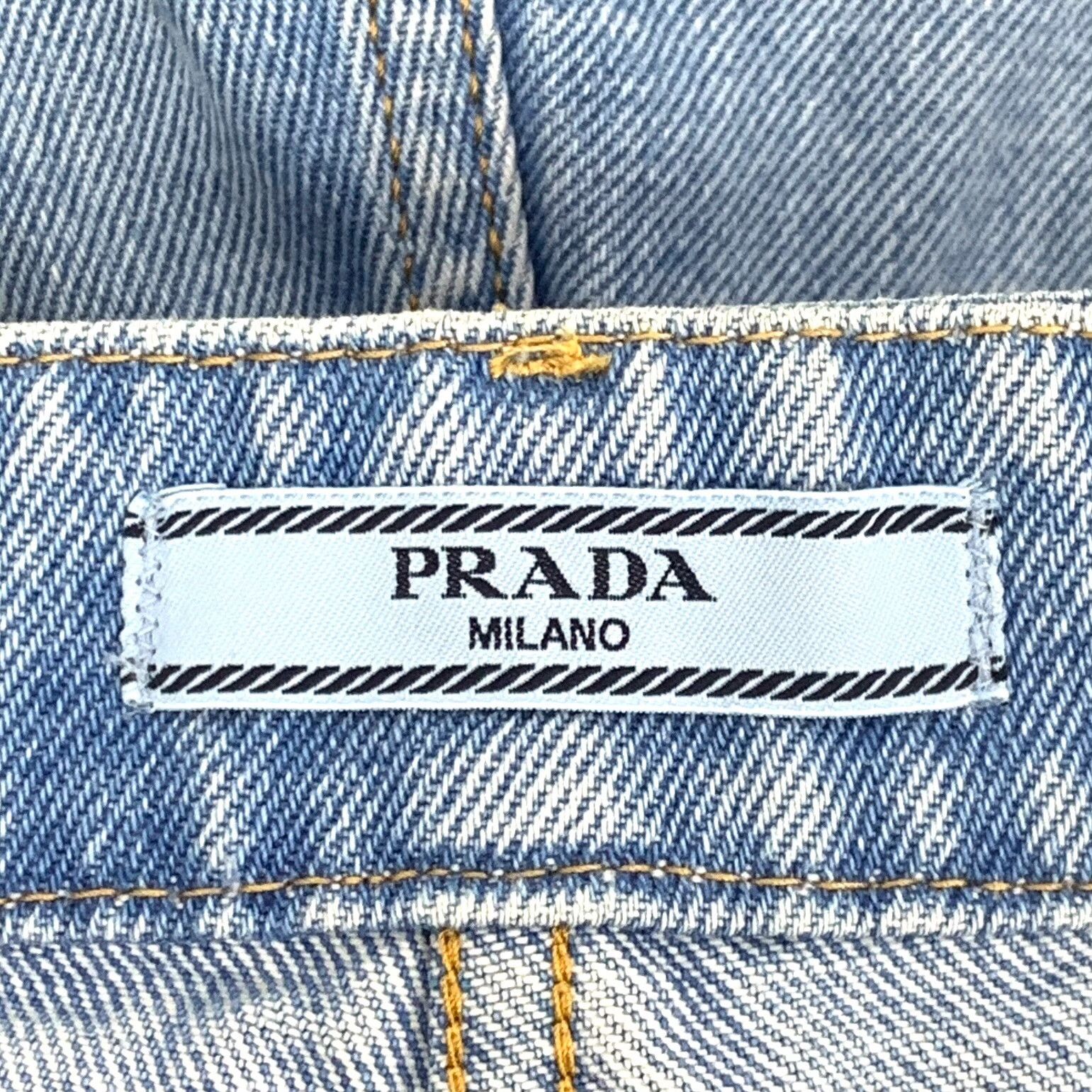 Prada Prada Casual Denim Blue Jeans 25 Women Size 25" / US 0 / IT 36 - 7 Thumbnail