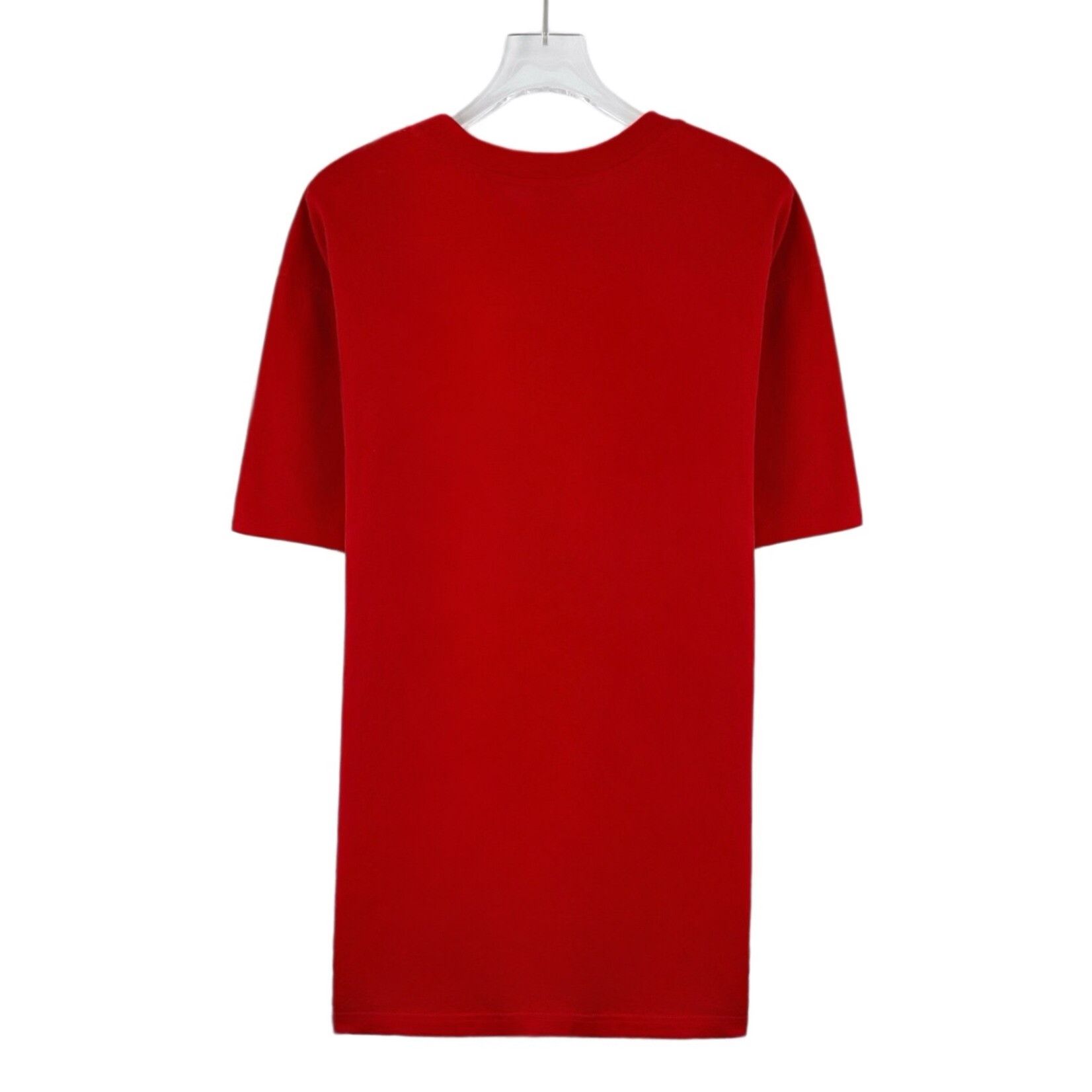 Burberry Burberry Cotton Printed Red T-Shirt S Men Size US S / EU 44-46 / 1 - 2 Thumbnail