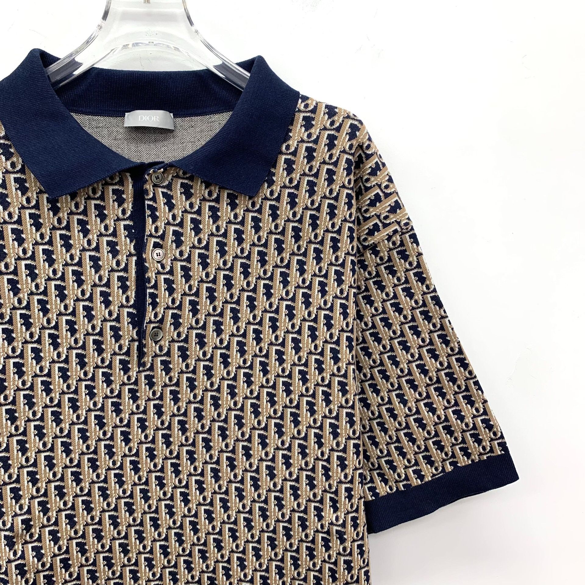 Dior Dior Retro Cotton Multi Polo XL Men Size US XL / EU 56 / 4 - 3 Thumbnail
