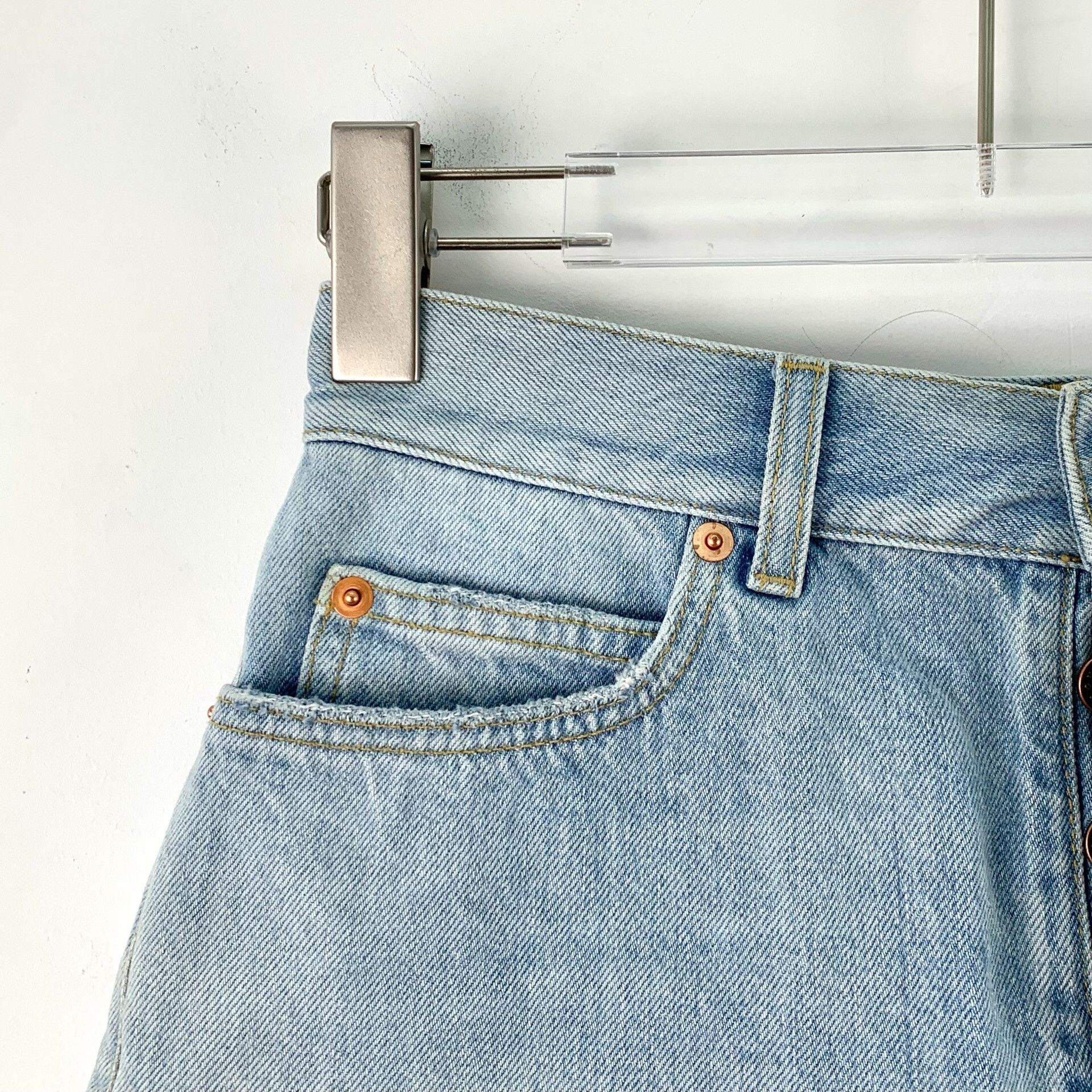 Gucci Gucci Collab Blue Jeans 25 Women Size 25" / US 0 / IT 36 - 3 Thumbnail