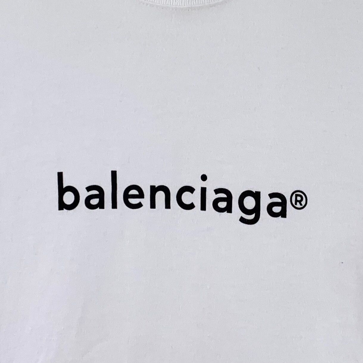 Balenciaga Balenciaga Retro White T-Shirt XS Men Size US XS / EU 42 / 0 - 4 Thumbnail