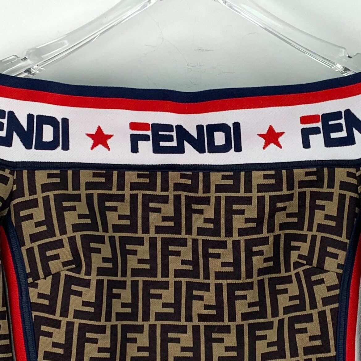 Fendi Fendi Cotton Brown Dress M Women Size M / US 6-8 / IT 42-44 - 4 Thumbnail