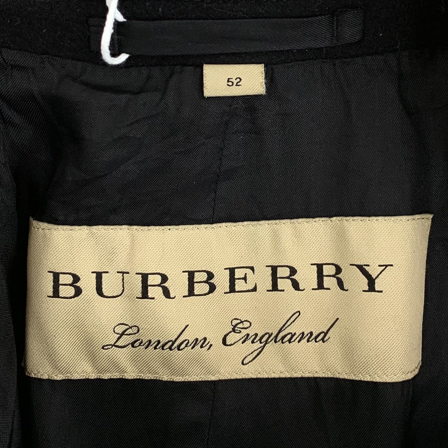 Burberry Burberry Wool Black Hoodie L Men Size US L / EU 52-54 / 3 - 5 Thumbnail