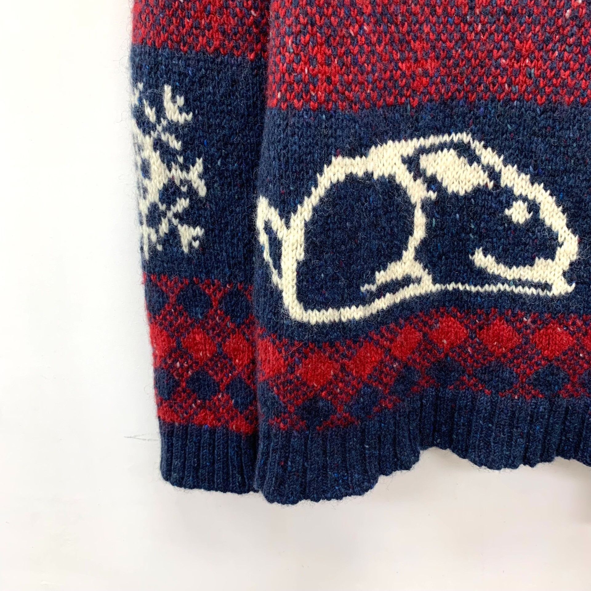Thom Browne Thom Browne Printed Graphic Brown Sweater M Men Size US M / EU 48-50 / 2 - 4 Thumbnail