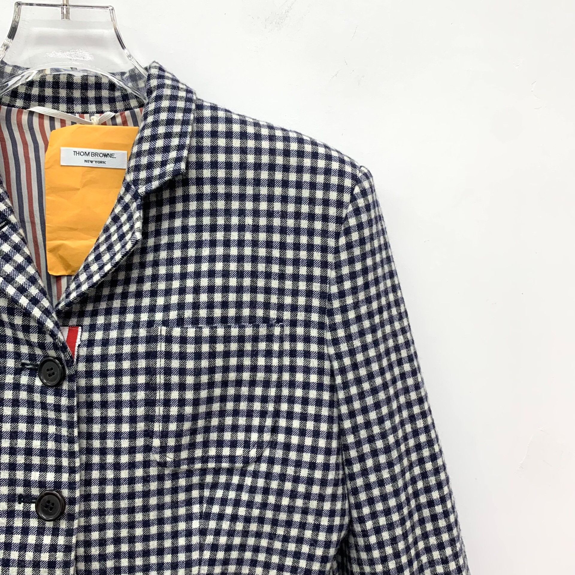 Thom Browne Thom Browne Cotton Plaid Brown Jacket 42 Women Size M / US 6-8 / IT 42-44 - 3 Thumbnail