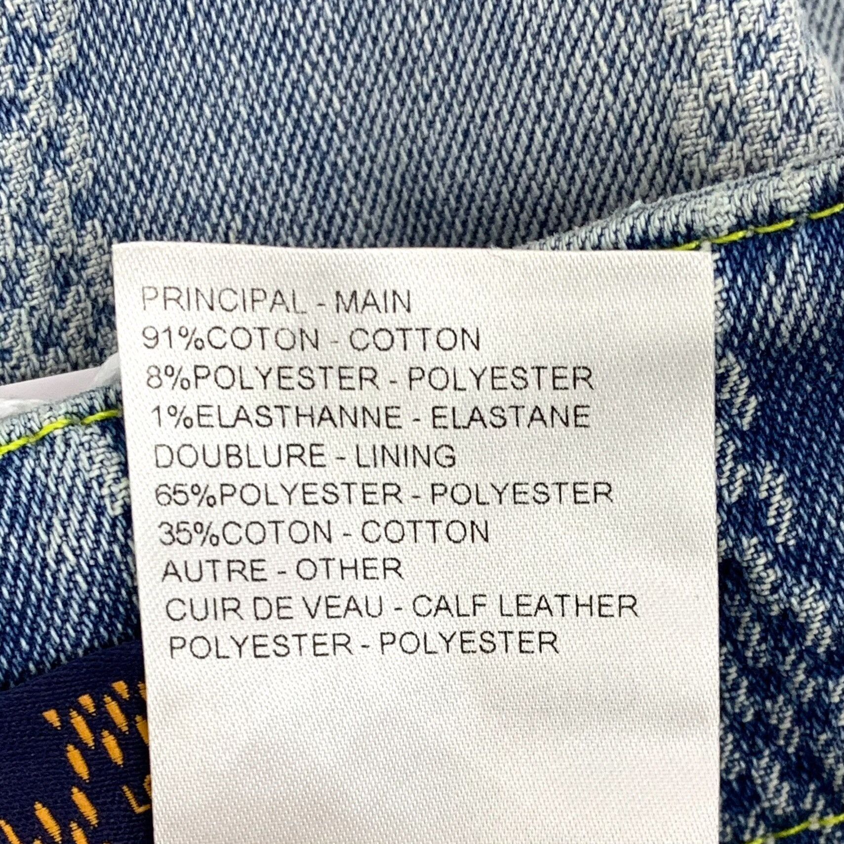 Louis Vuitton Louis Vuitton Blue Denim Jeans 25 Men Size US 32 / EU 48 - 9 Thumbnail