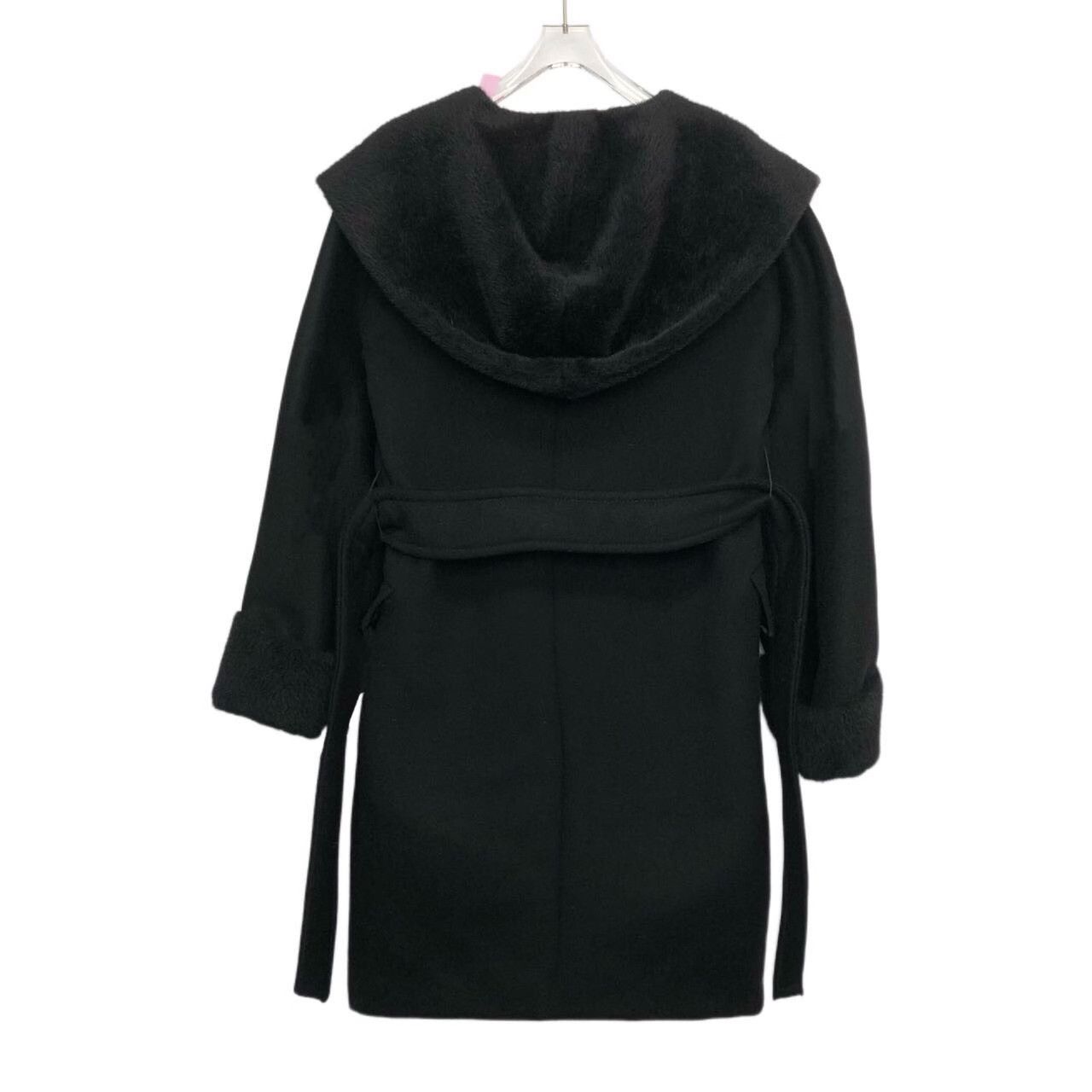 Max Mara Max Mara Wool Black Coat M Women Size M / US 6-8 / IT 42-44 - 2 Thumbnail