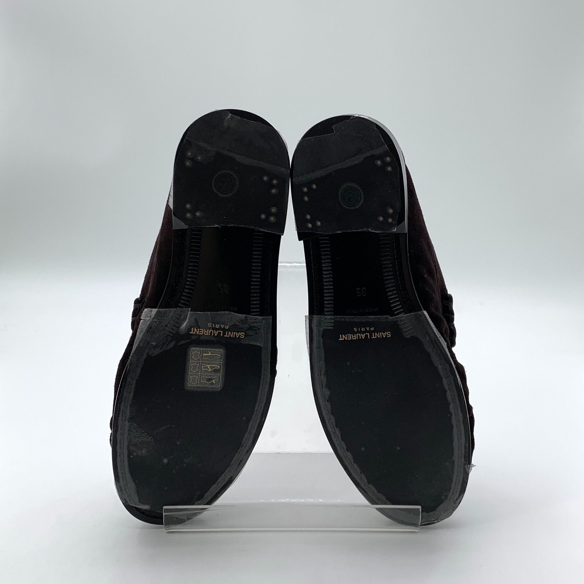 Saint Laurent Paris Saint Laurent Paris Brown Lowtop Sneakers 35 Women Size US 5 / IT 35 - 5 Thumbnail