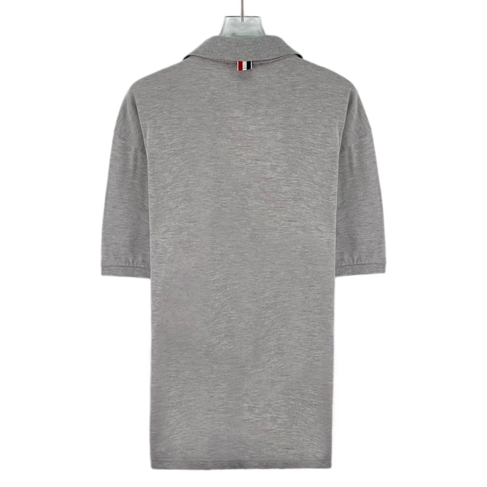 Thom Browne Thom Browne Striped Brown Polo L Men Size US L / EU 52-54 / 3 - 2 Thumbnail