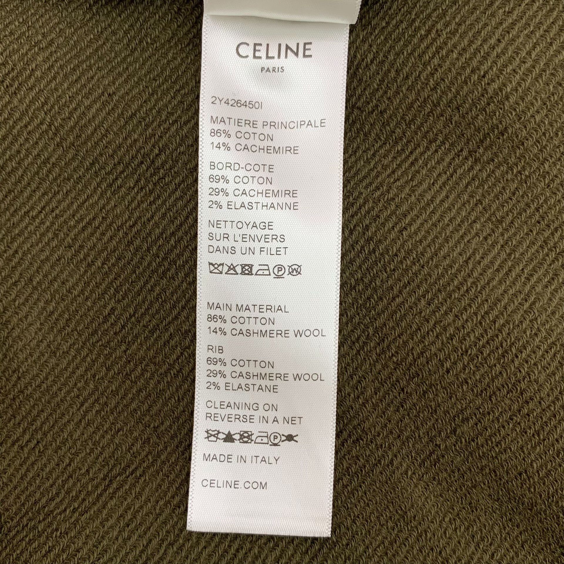 Celine Celine Retro Printed Green Hoodie XS Women Size XS / US 0-2 / IT 36-38 - 7 Thumbnail