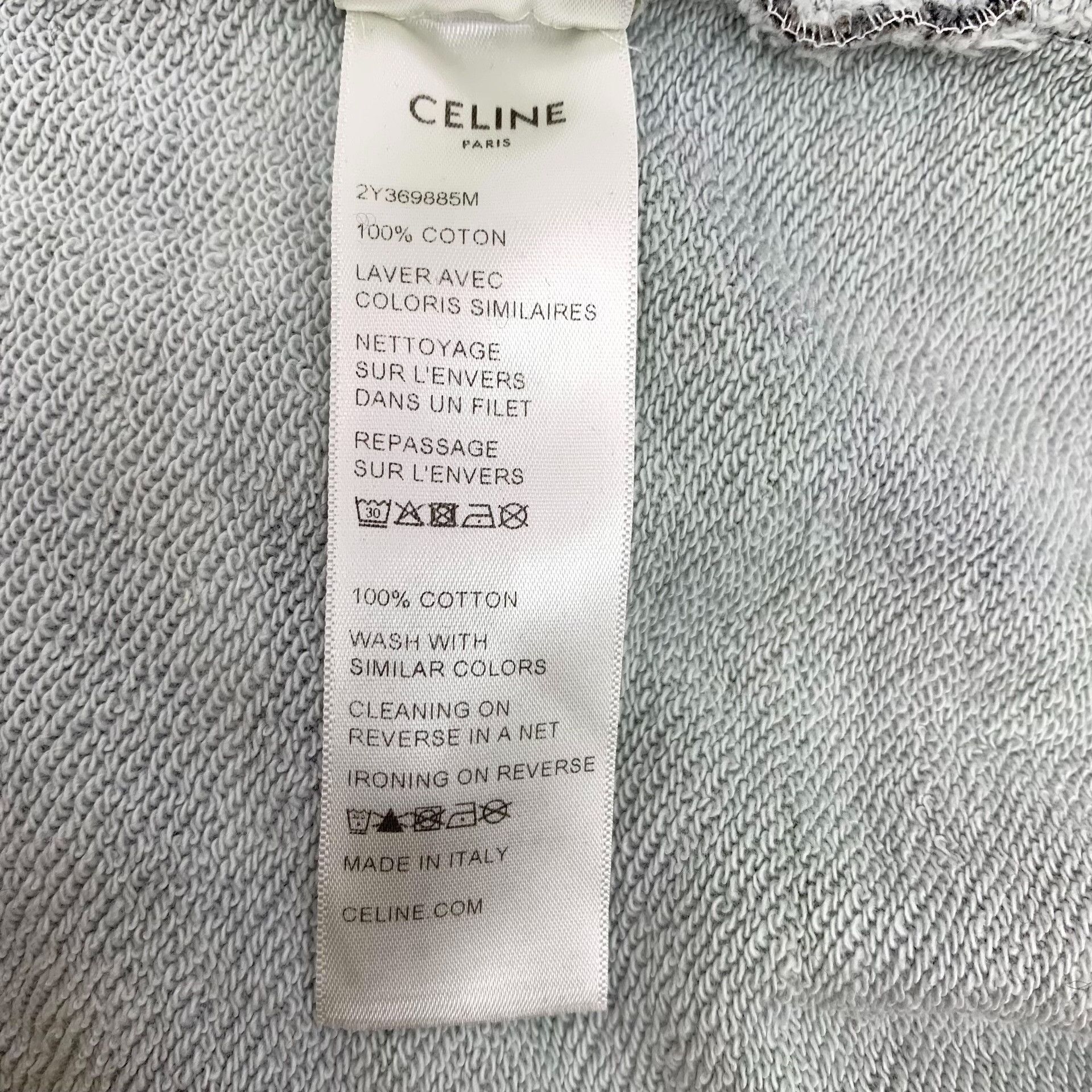 Celine Celine Retro Camo Green Hoodie S Women Size S / US 4 / IT 40 - 7 Thumbnail