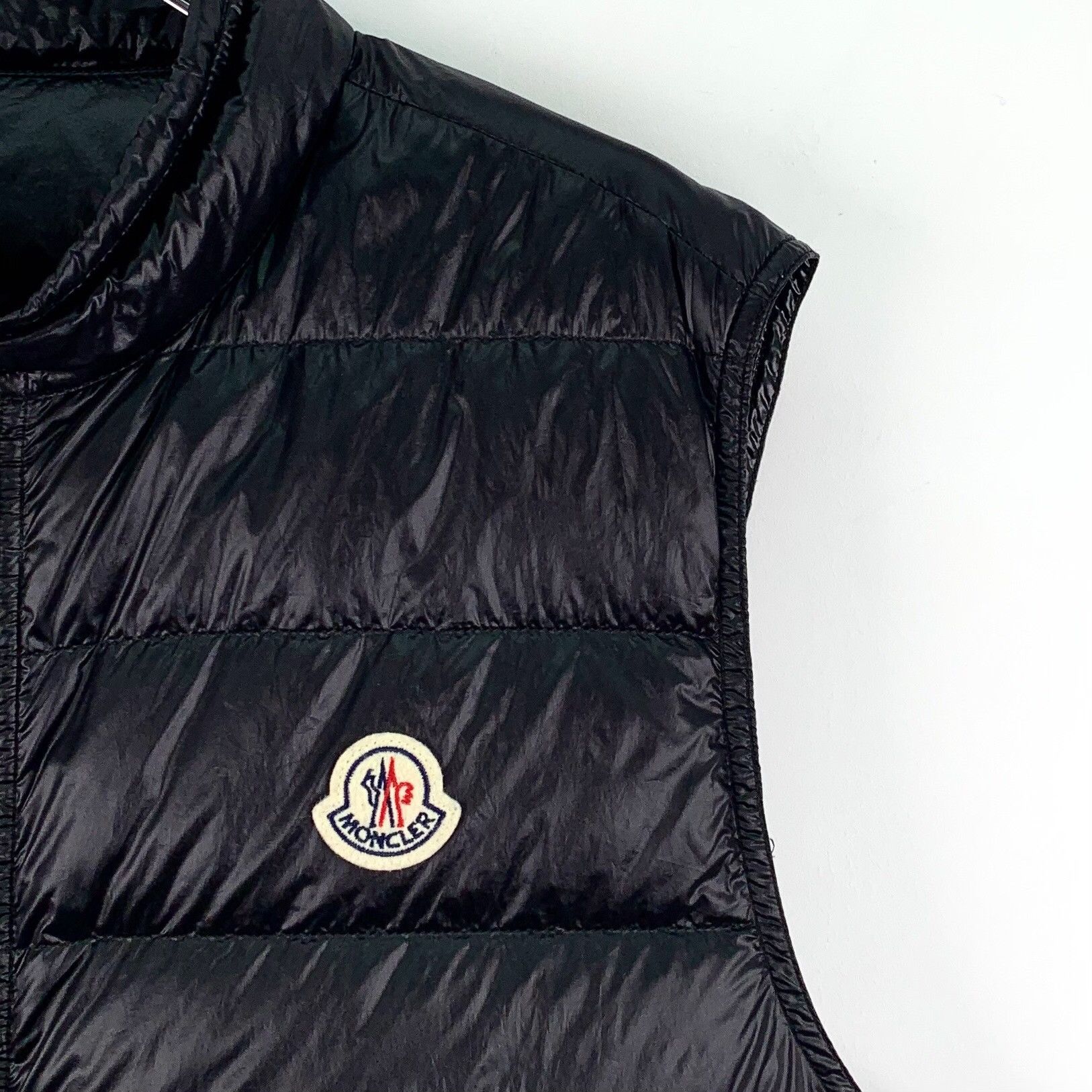 Moncler Moncler Black Vest L Men Size US L / EU 52-54 / 3 - 3 Thumbnail