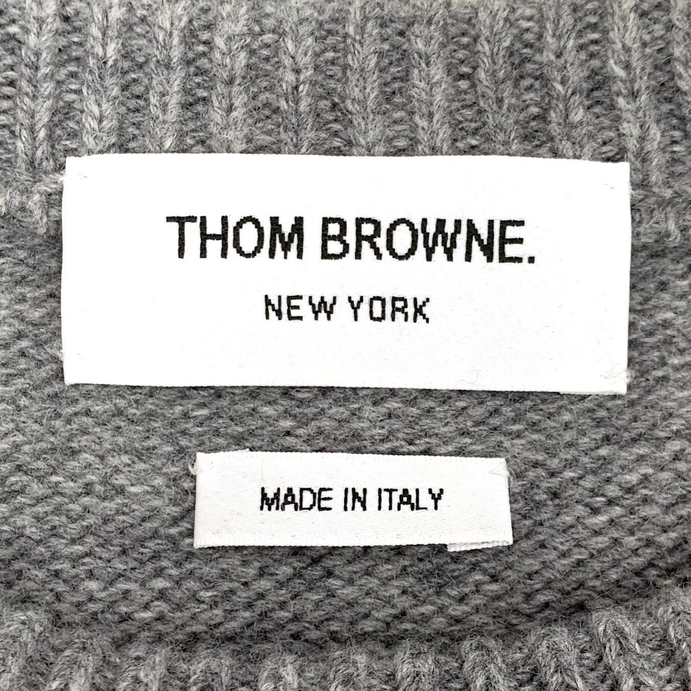 Thom Browne Thom Browne Brown Sweater 42 Men Size US M / EU 48-50 / 2 - 7 Thumbnail