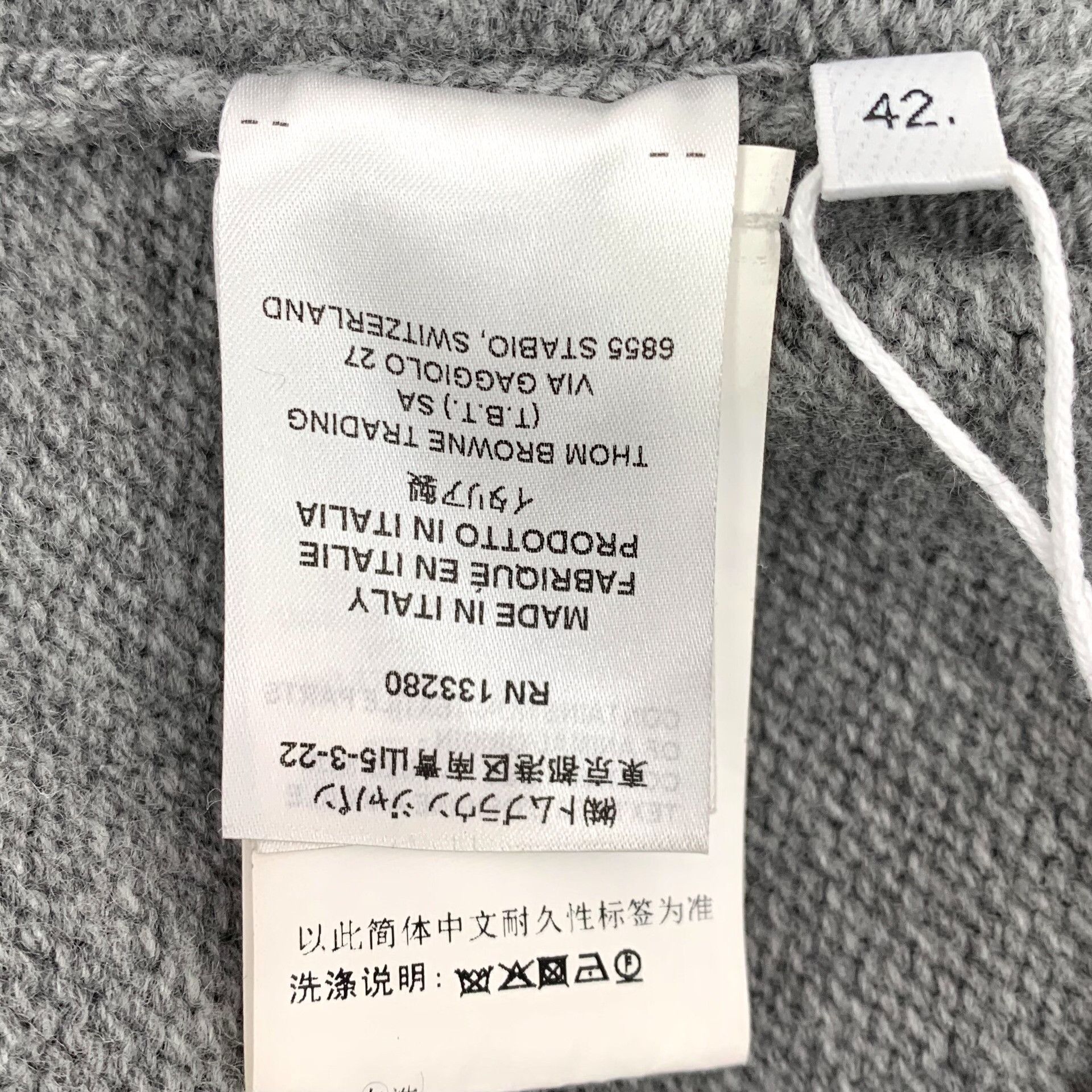 Thom Browne Thom Browne Brown Sweater 42 Men Size US M / EU 48-50 / 2 - 8 Thumbnail