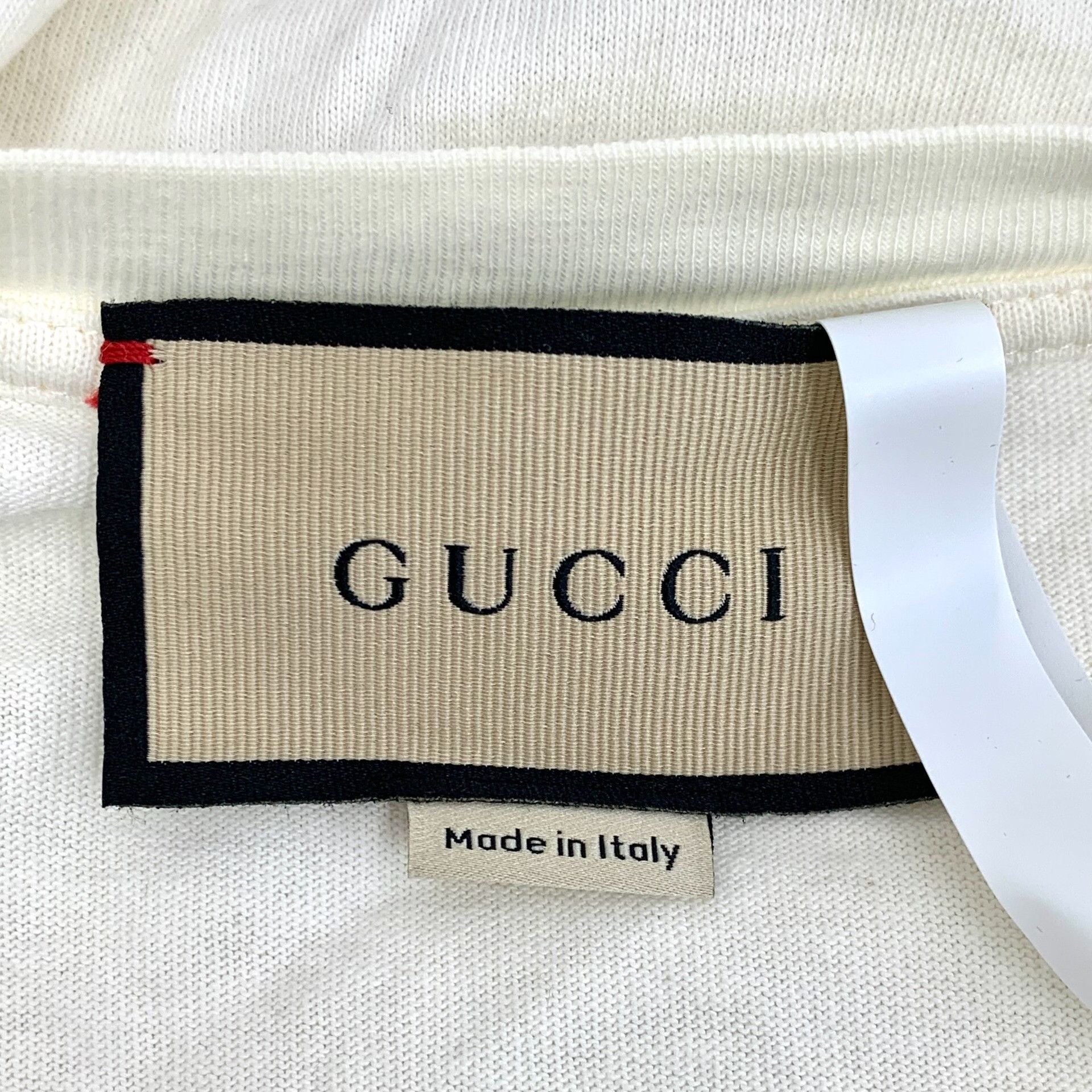 Gucci Gucci Retro Cotton White T-Shirt S Women Size S / US 4 / IT 40 - 6 Thumbnail