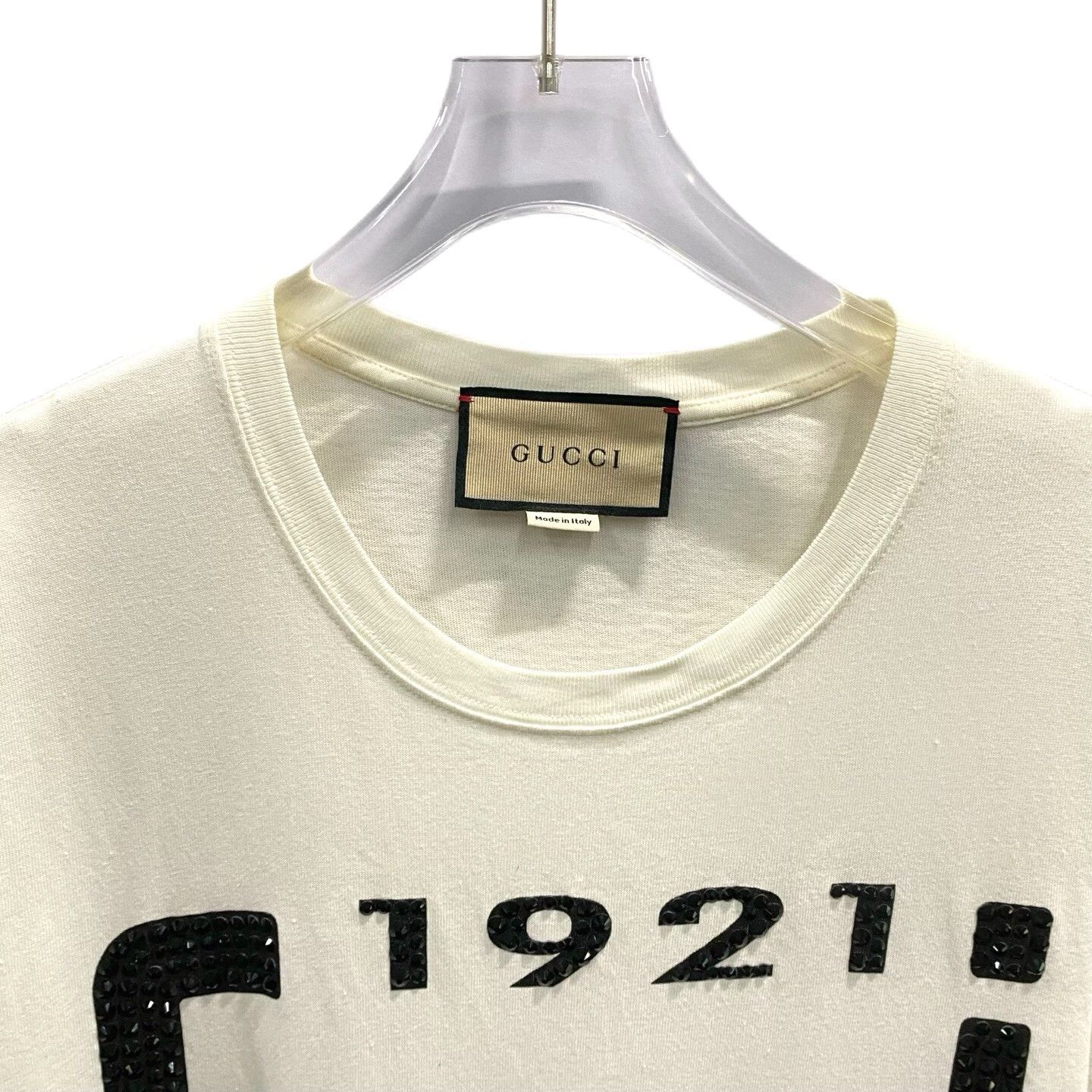 Gucci Gucci Retro Cotton White T-Shirt S Women Size S / US 4 / IT 40 - 4 Thumbnail