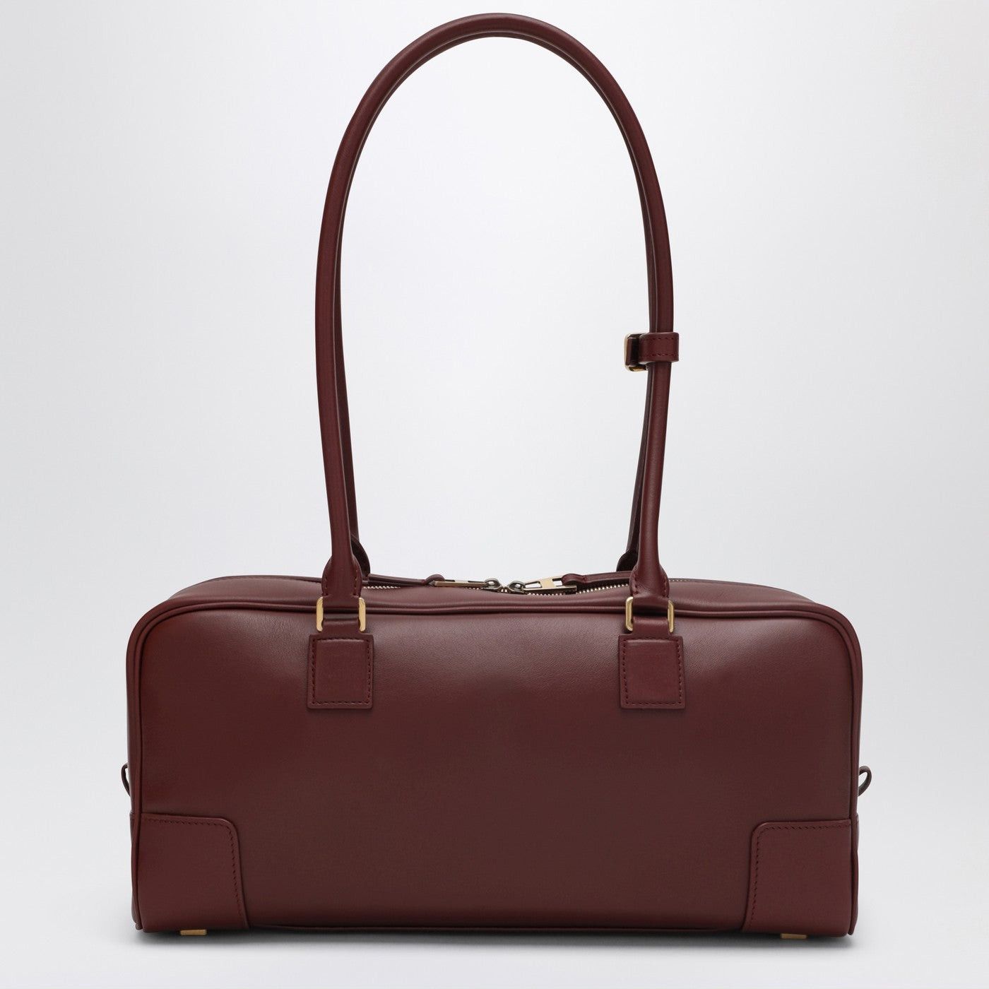 Loewe Loewe Amazona 31 Cropped Bag In Shiny Mahogany Brown Leather Size ONE SIZE - 2 Thumbnail