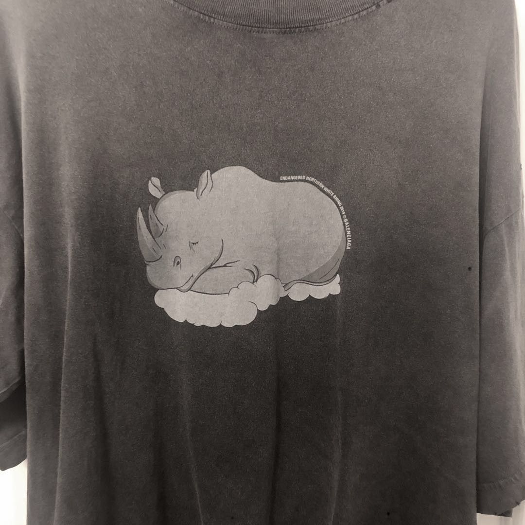 Balenciaga rhino t shirt hotsell