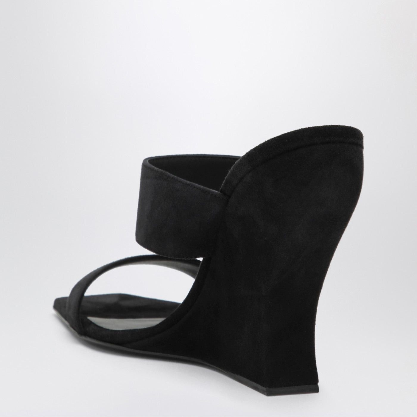 Alaia Alaia Wave Mules In Black Suede Size US 8 / IT 38 - 2 Thumbnail