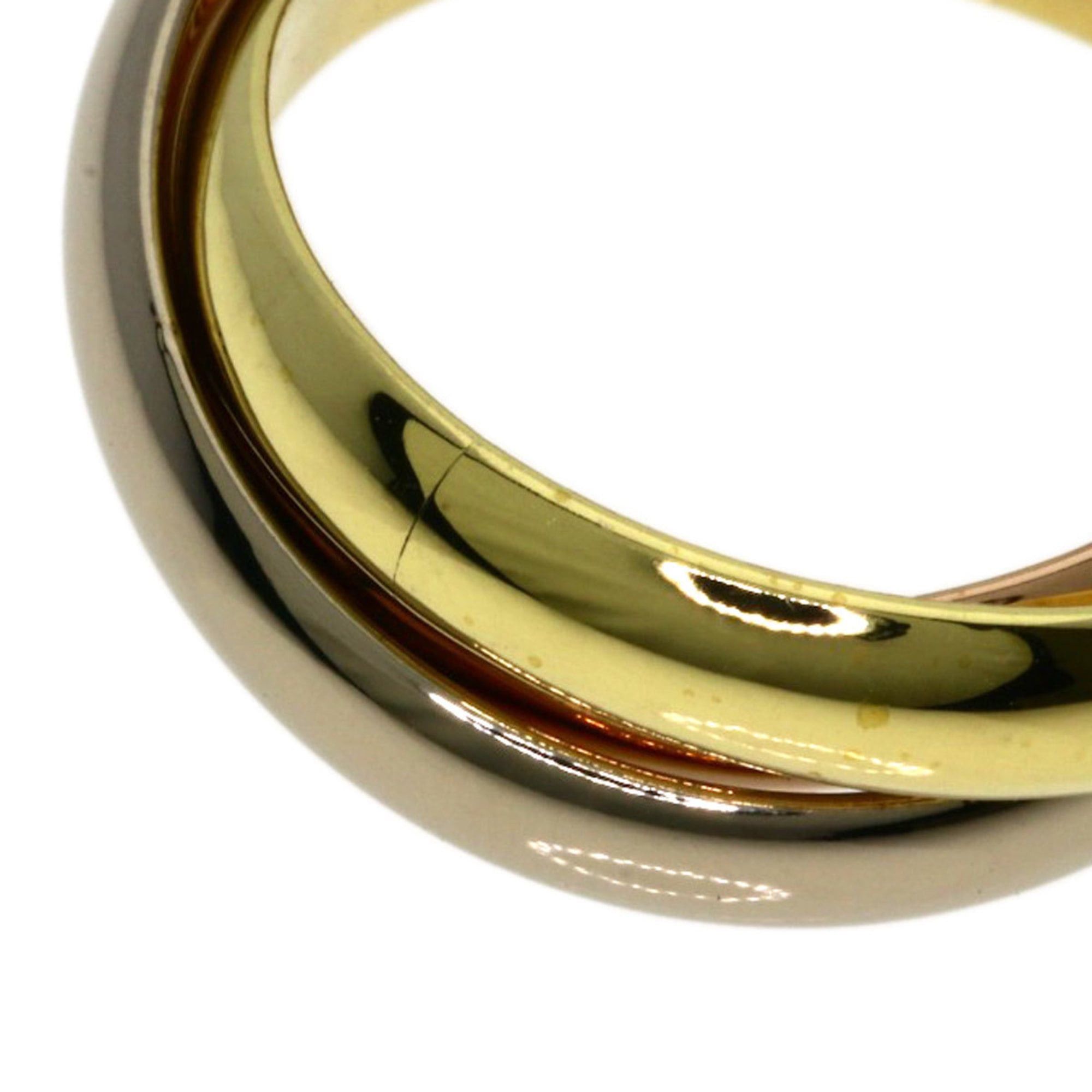Cartier Cartier Trinity Ring - 18K Yellow Gold/18K White Pink Gold Women's CARTIER Size ONE SIZE - 5 Thumbnail