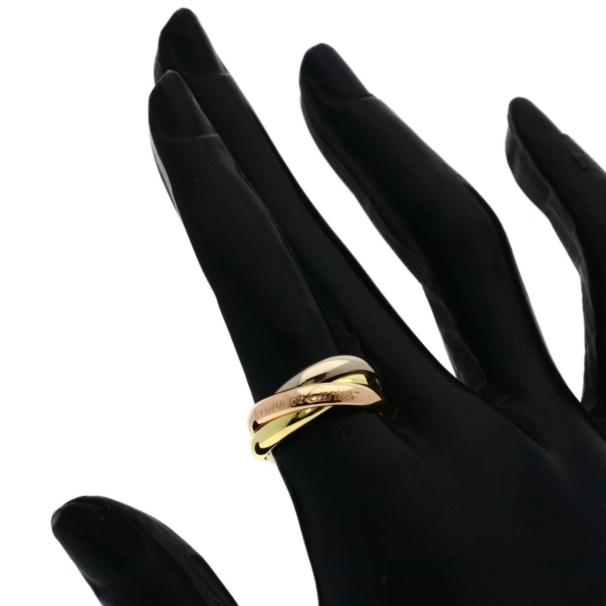 Cartier Cartier Trinity Ring - 18K Yellow Gold/18K White Pink Gold Women's CARTIER Size ONE SIZE - 4 Thumbnail