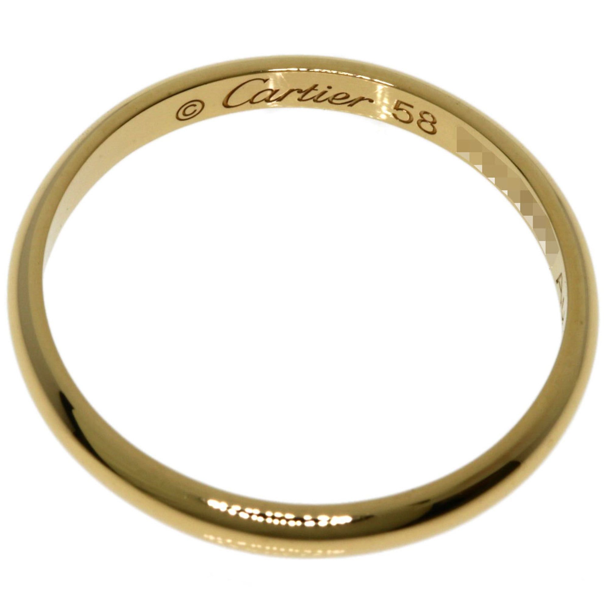 Cartier Cartier Wedding Ring #58, 18K Yellow Gold, Women's. Size ONE SIZE - 4 Thumbnail