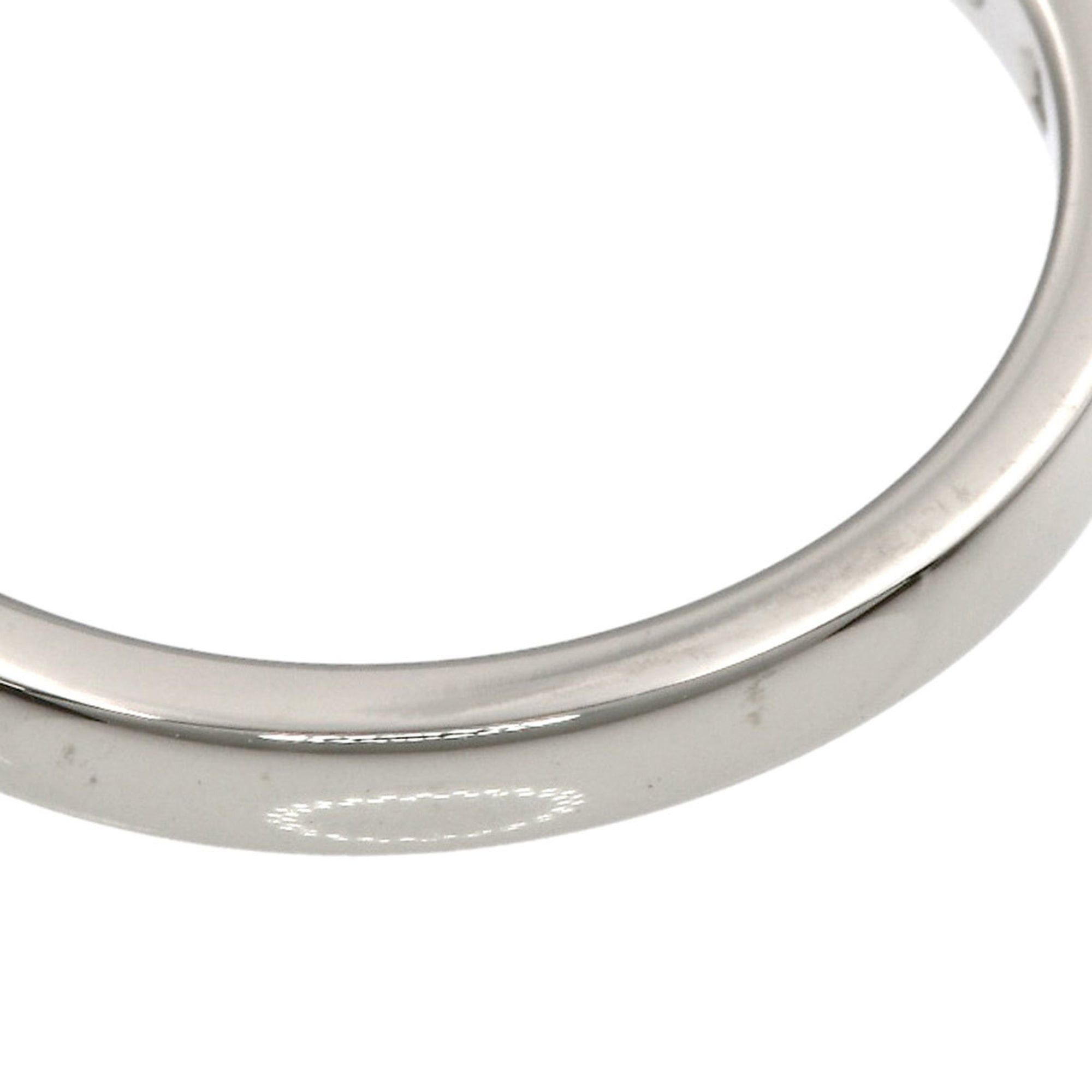 Cartier Cartier Classic 1P Diamond Ring #49 Platinum PT950 Women's CARTIER Size ONE SIZE - 8 Thumbnail