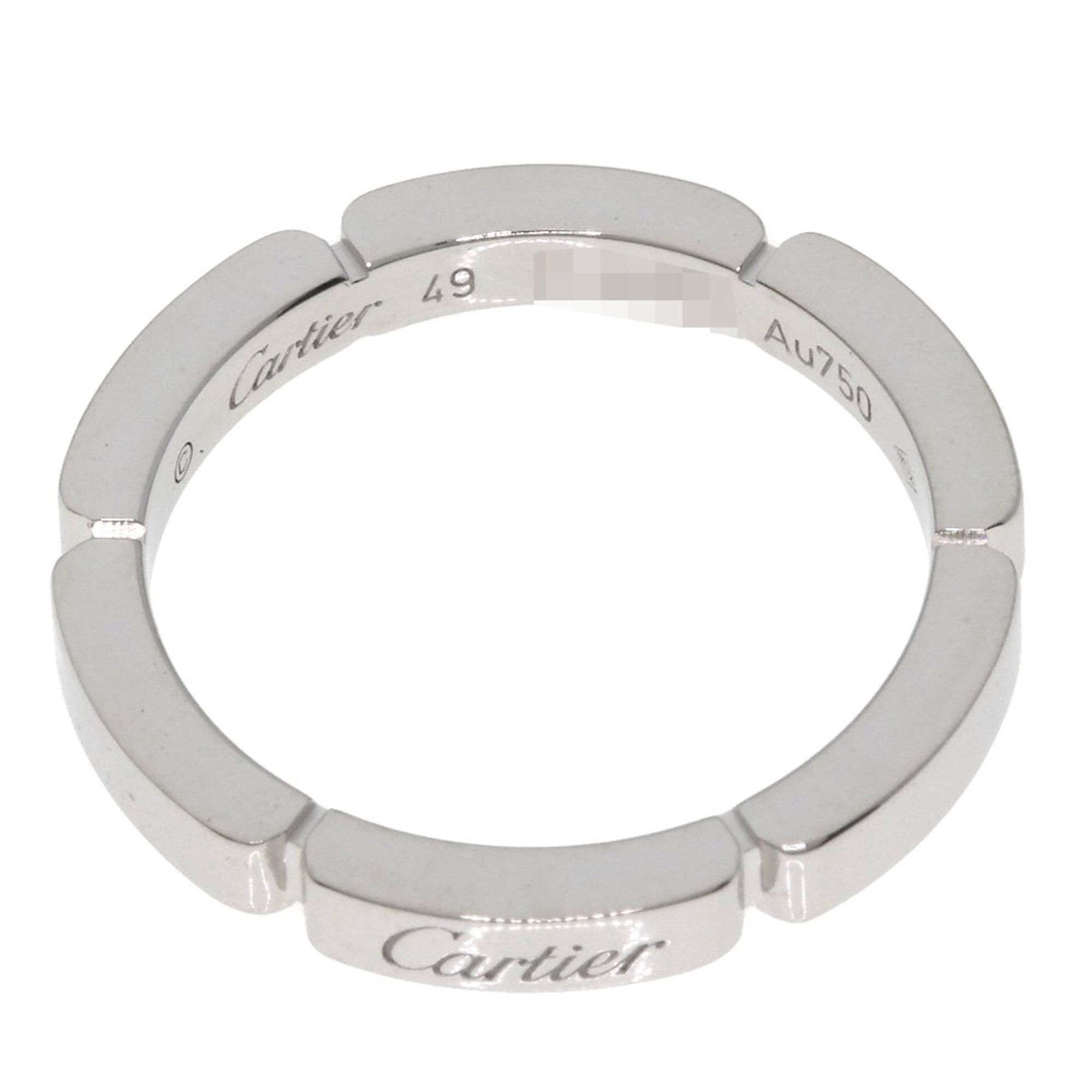 Cartier Cartier Maillon Panthère #49 Ring, 18K White Gold, Women's. Size ONE SIZE - 4 Thumbnail