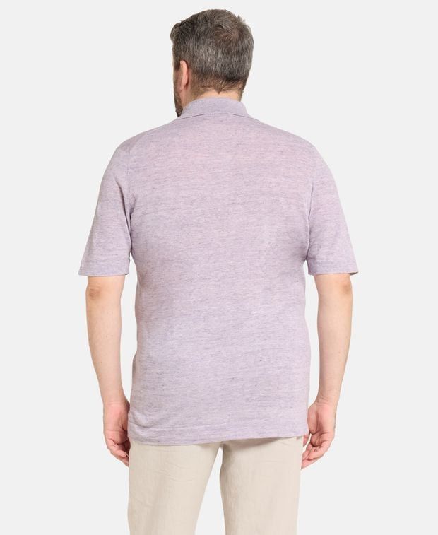 Brunello Cucinelli Linen-blend knitted polo shirt Size US S / EU 44-46 / 1 - 2 Thumbnail