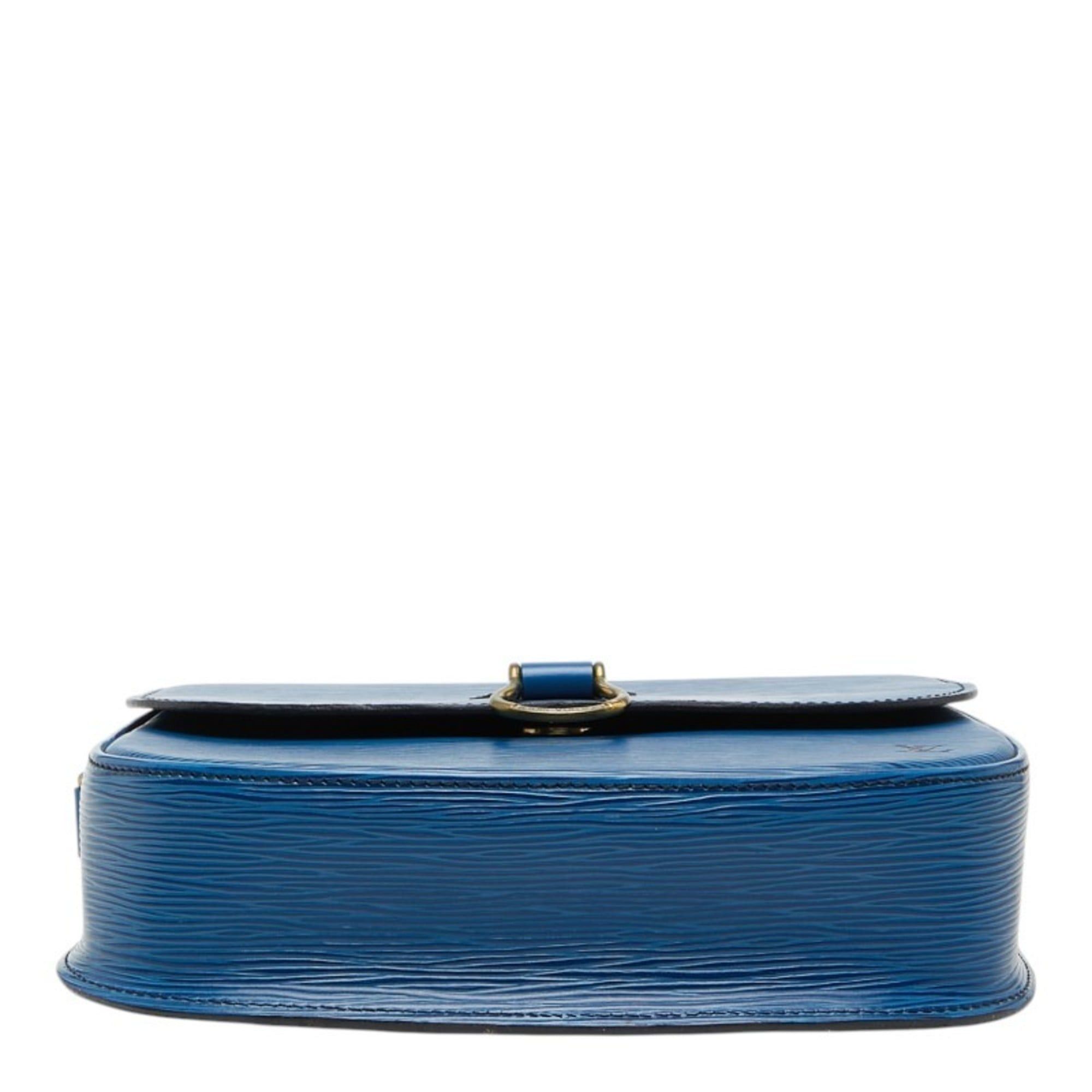 Louis Vuitton Louis Vuitton Epi Saint Cloud Crossbody Shoulder Bag M52195 Toledo Blue Leather Women's LOUIS VUITTON Size ONE SIZE - 3 Thumbnail