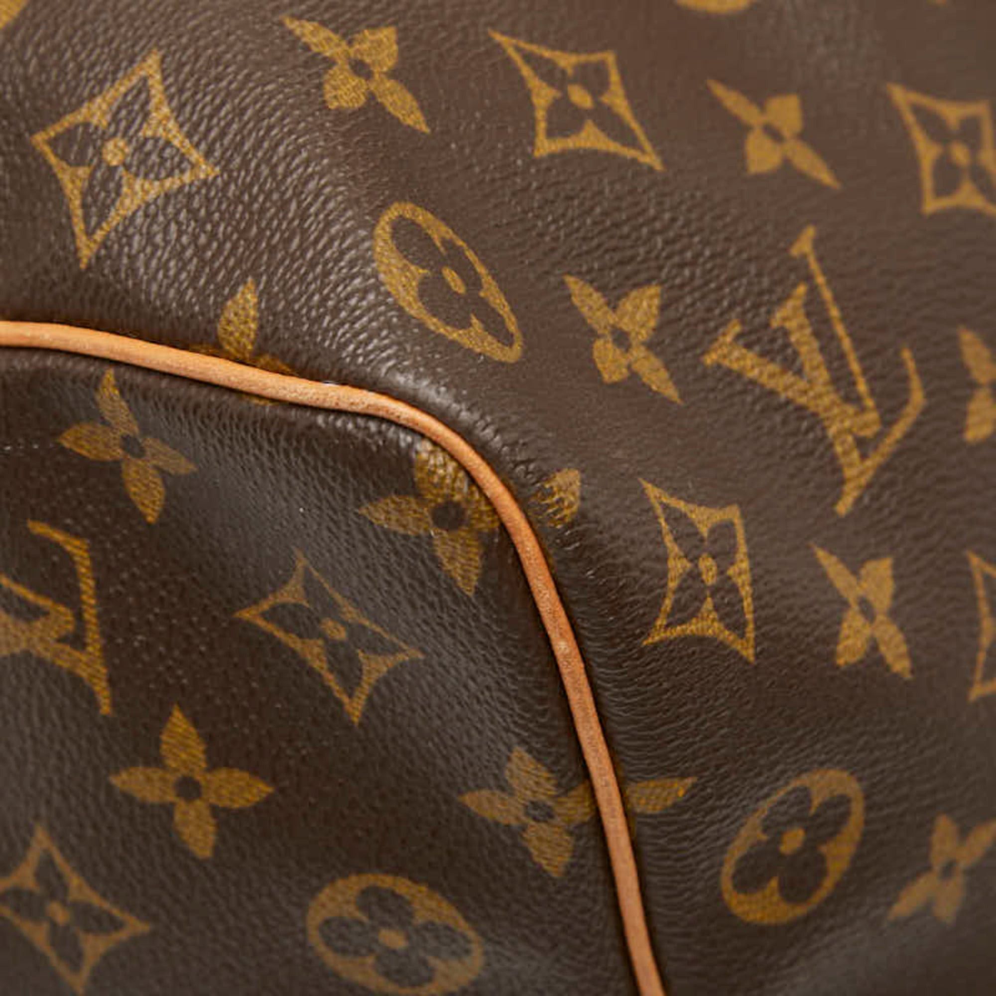 Louis Vuitton Louis Vuitton Monogram Keepall 45 Boston Bag Handbag M41428 Brown Leather Women's LOUIS VUITTON Size ONE SIZE - 5 Thumbnail