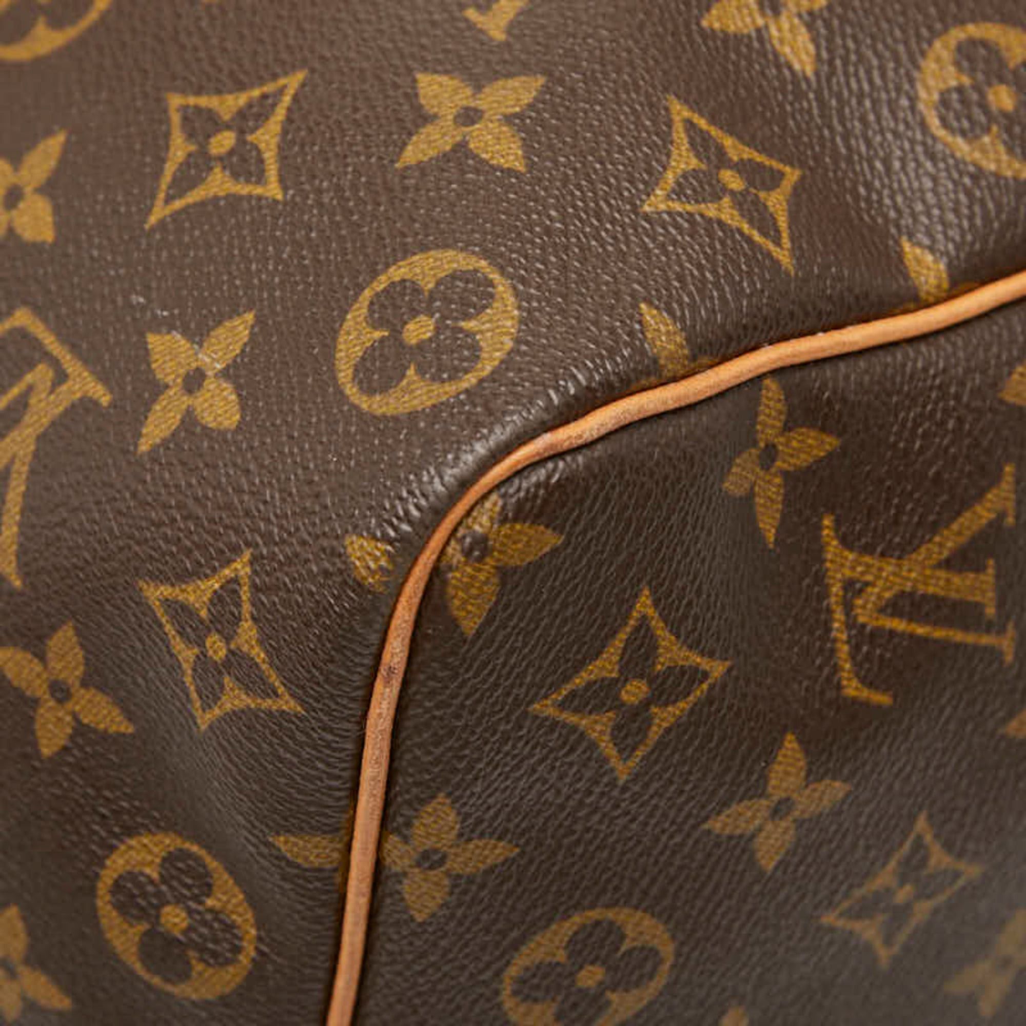 Louis Vuitton Louis Vuitton Monogram Keepall 45 Boston Bag Handbag M41428 Brown Leather Women's LOUIS VUITTON Size ONE SIZE - 6 Thumbnail