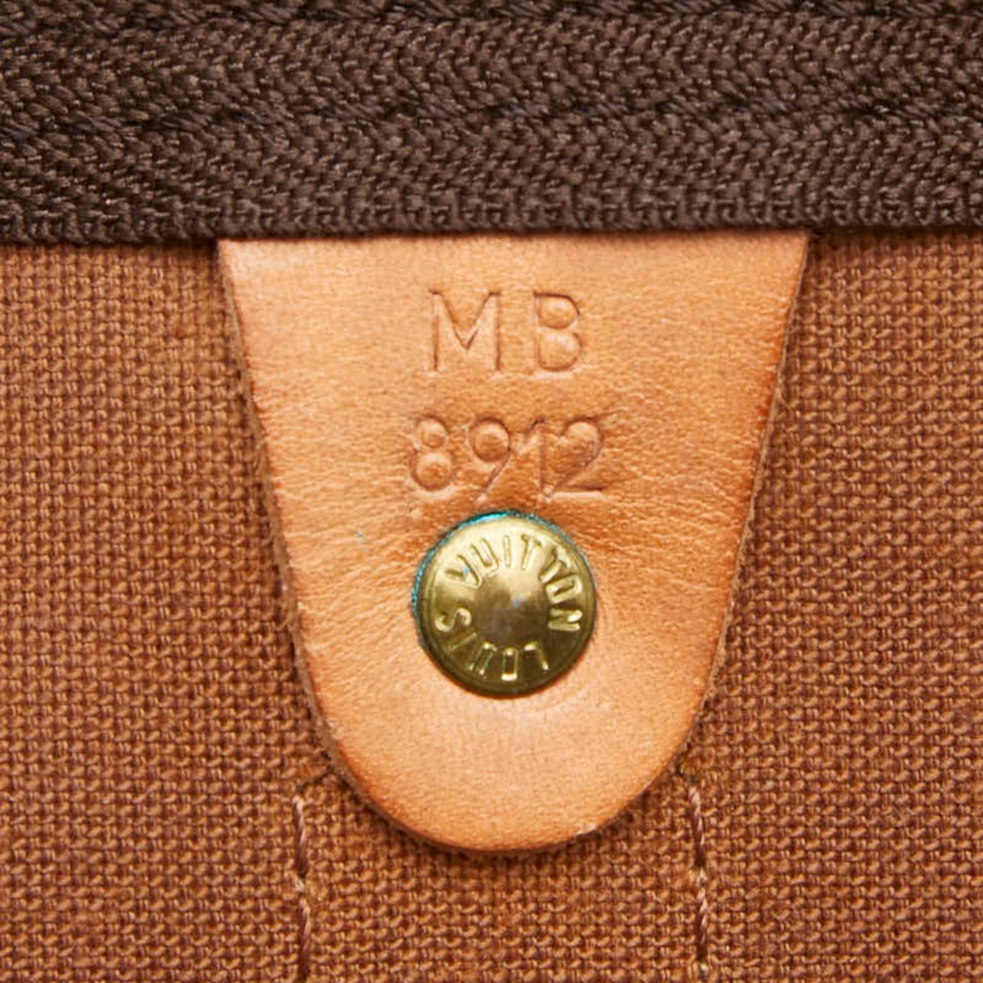 Louis Vuitton Louis Vuitton Monogram Keepall 45 Boston Bag Handbag M41428 Brown Leather Women's LOUIS VUITTON Size ONE SIZE - 11 Thumbnail