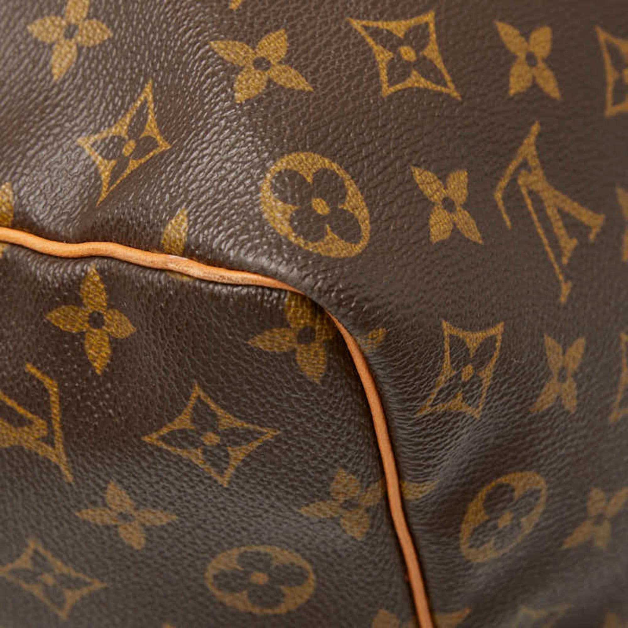 Louis Vuitton Louis Vuitton Monogram Keepall 45 Boston Bag Handbag M41428 Brown Leather Women's LOUIS VUITTON Size ONE SIZE - 7 Thumbnail