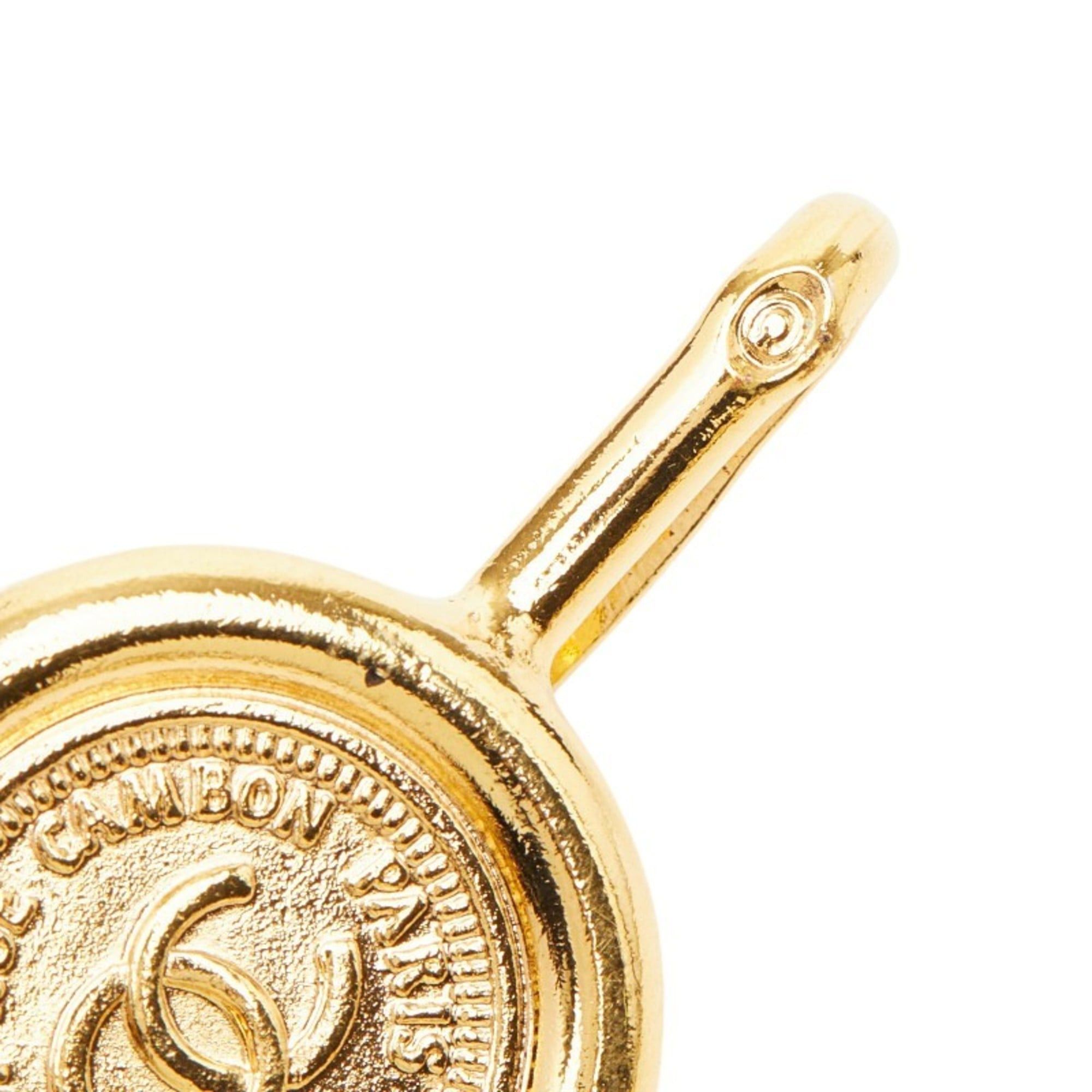Chanel Chanel Vintage Chain Belt, Gold and Black Plated Leather, Women's. Size ONE SIZE - 6 Thumbnail